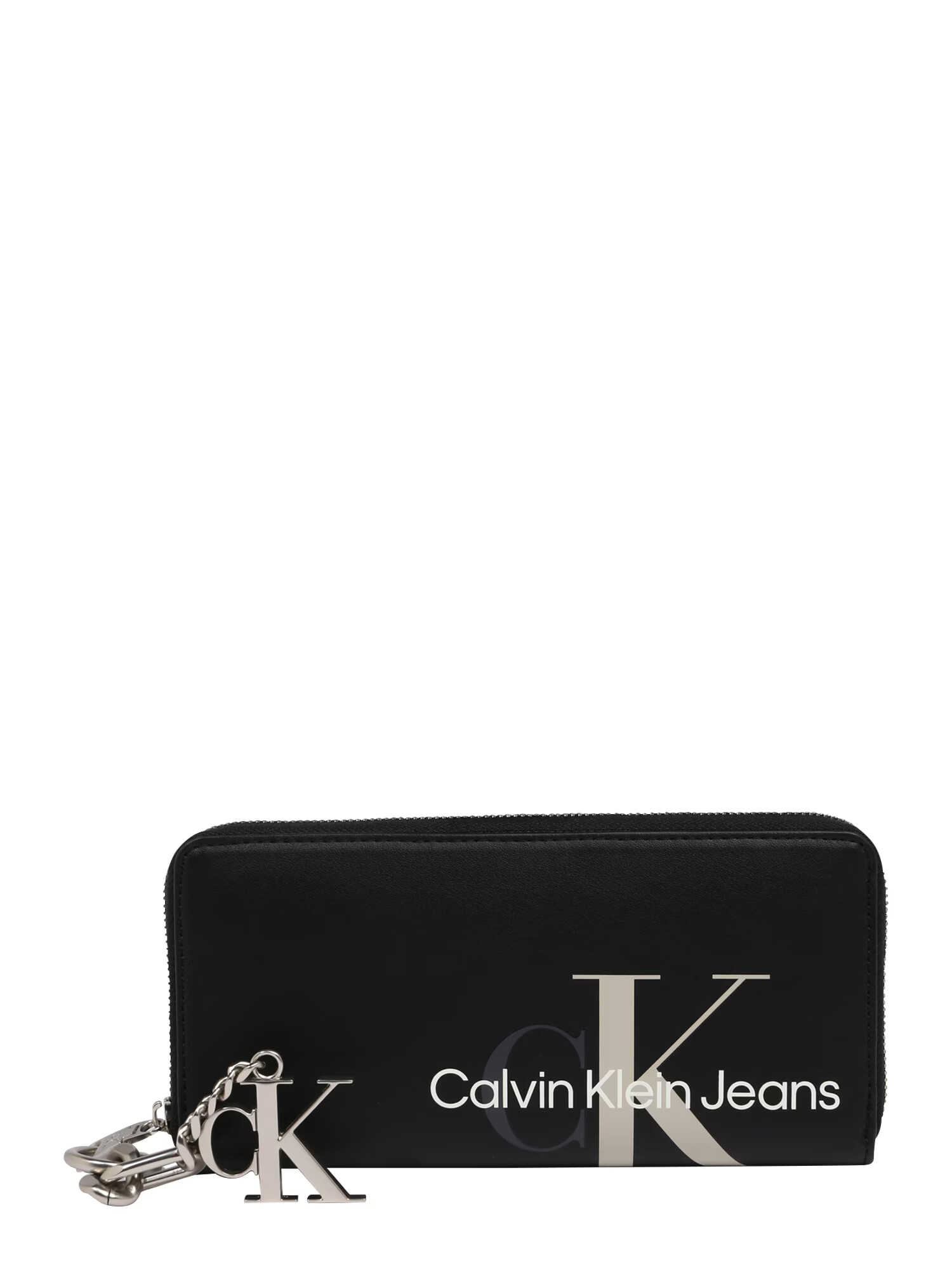 Calvin Klein Jeans Denarnica črna / srebrna / siva / bela / temno siva - Pepit.si