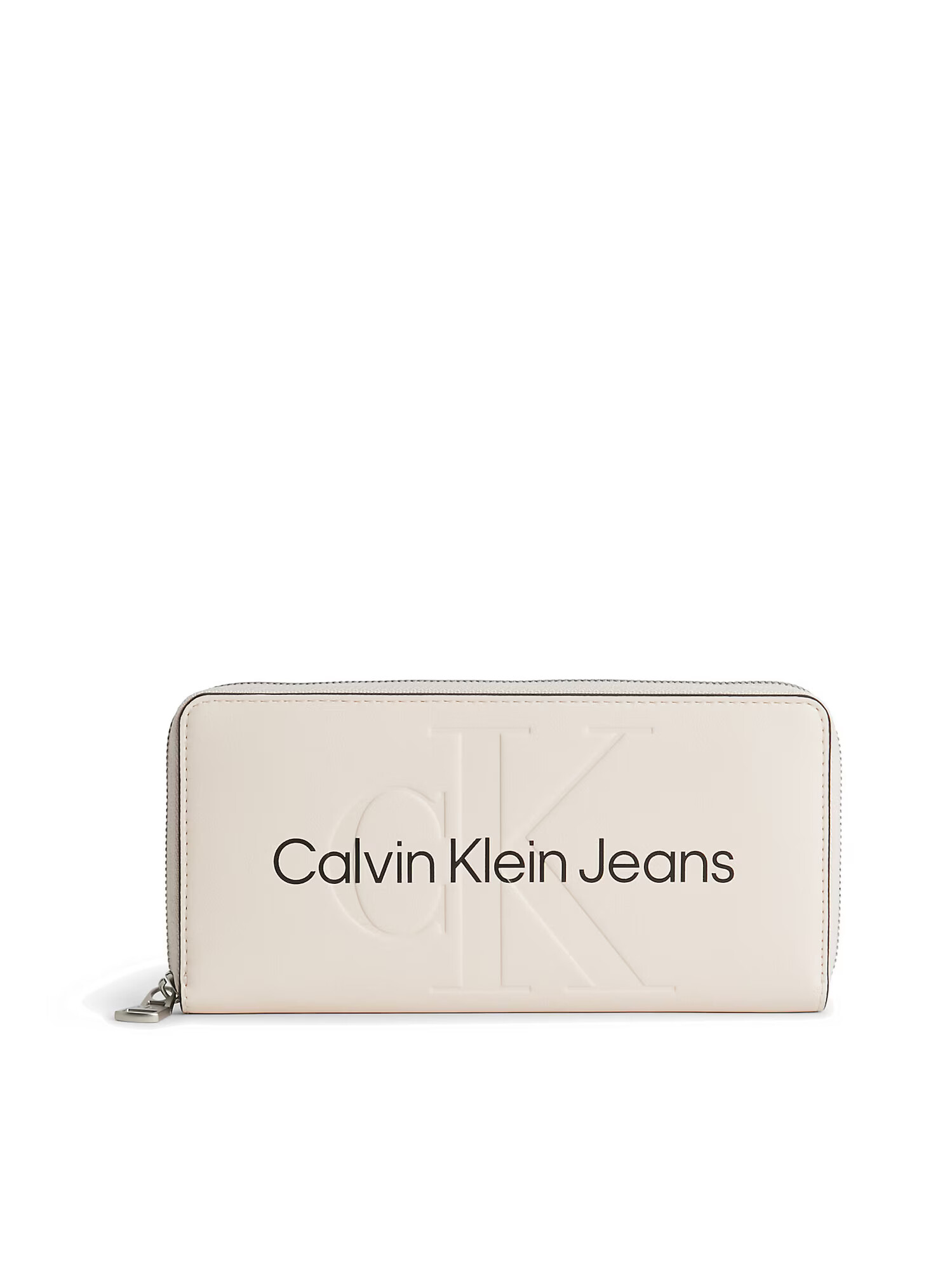 Calvin Klein Jeans Denarnica svetlo bež / črna - Pepit.si