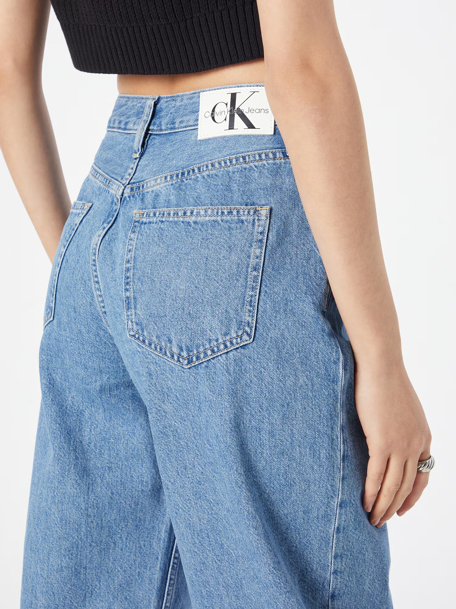 Calvin Klein Jeans Kavbojke '90S' svetlo modra - Pepit.si