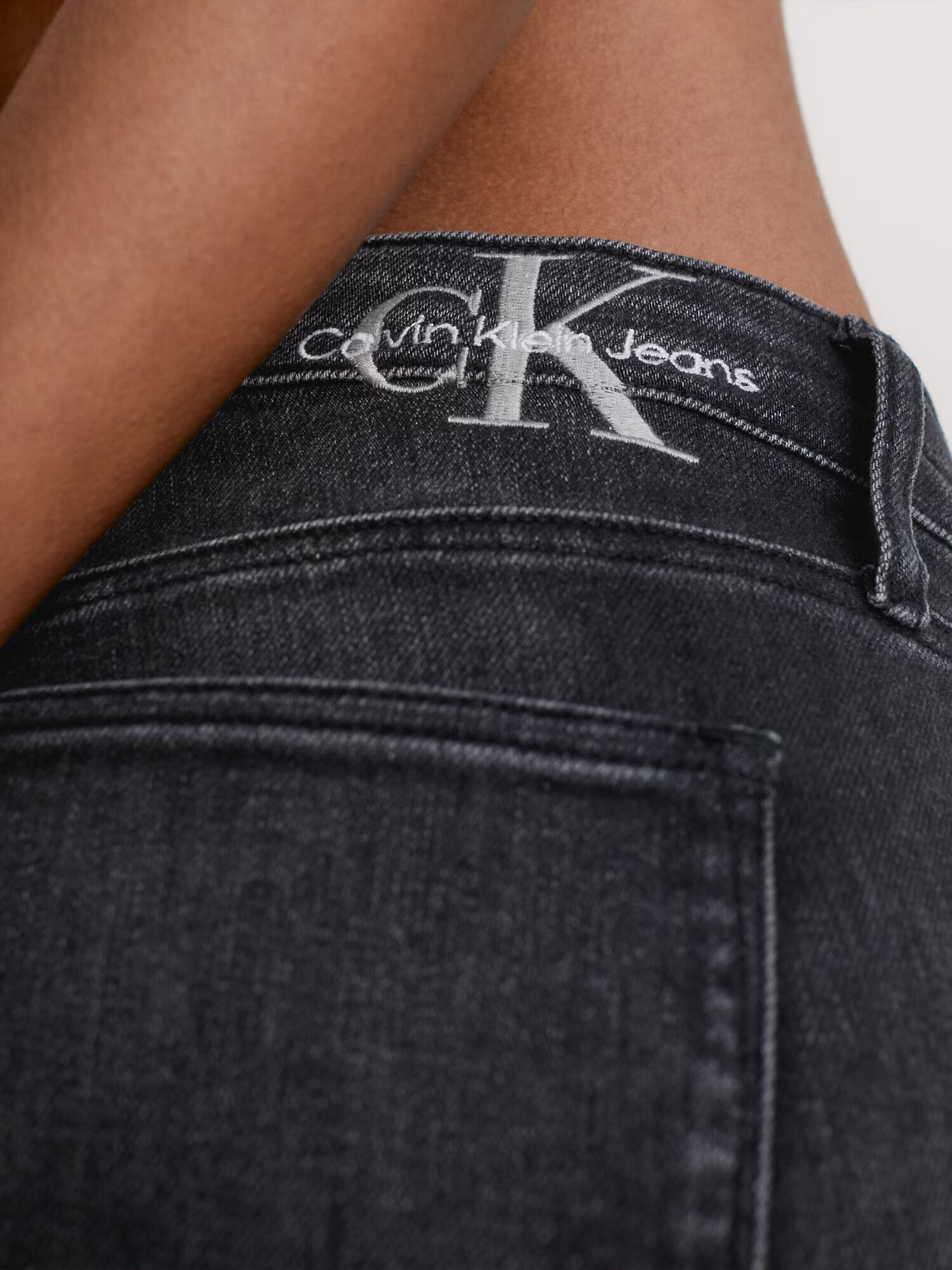 Calvin Klein Jeans Kavbojke črn denim - Pepit.si