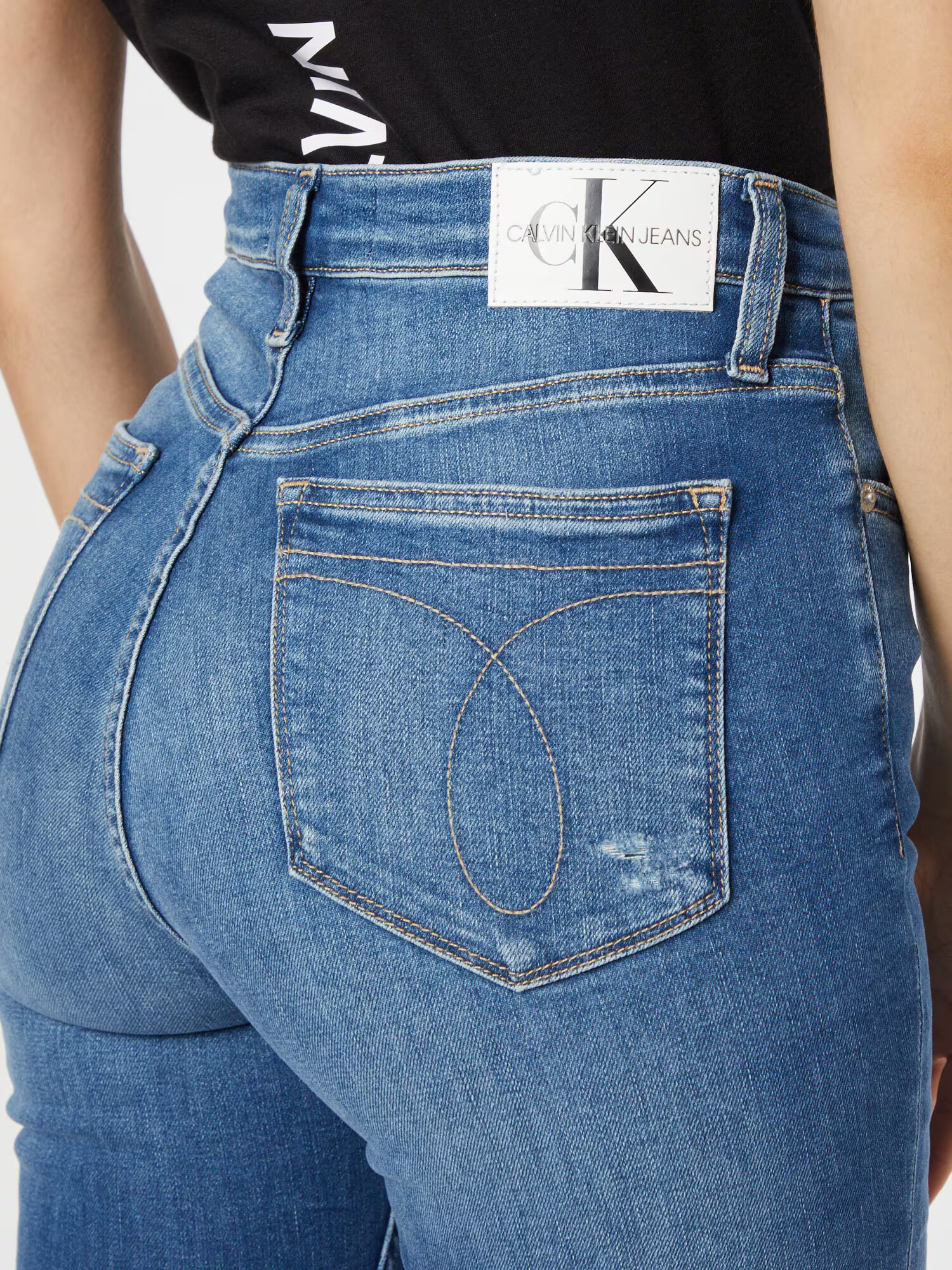 Calvin Klein Jeans Kavbojke moder denim - Pepit.si