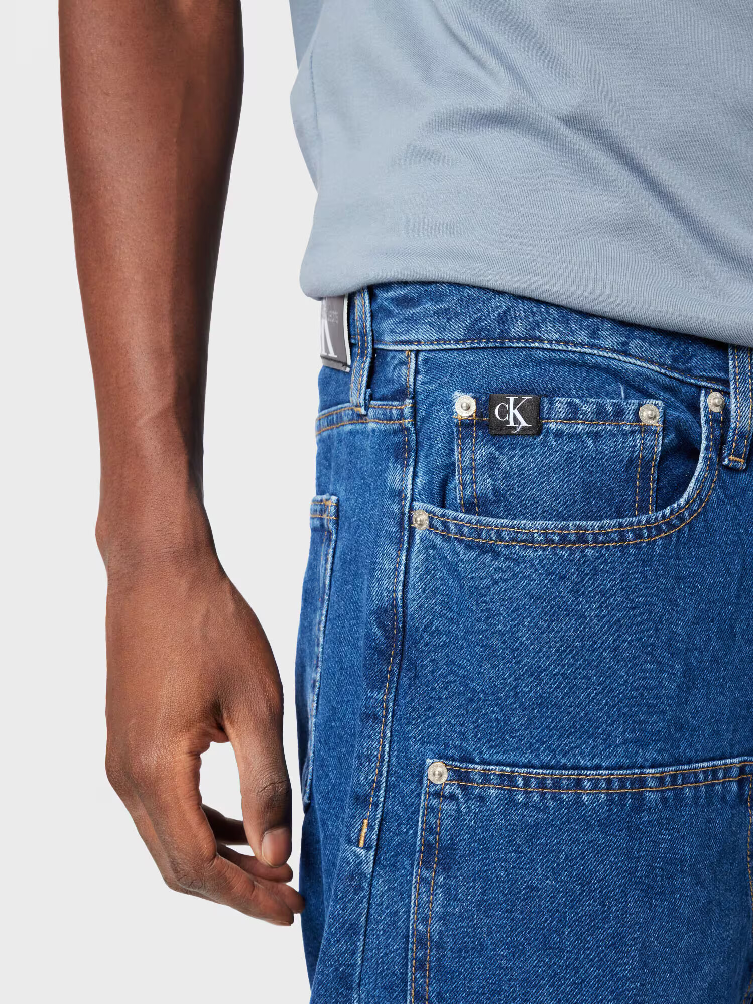 Calvin Klein Jeans Kavbojke moder denim - Pepit.si