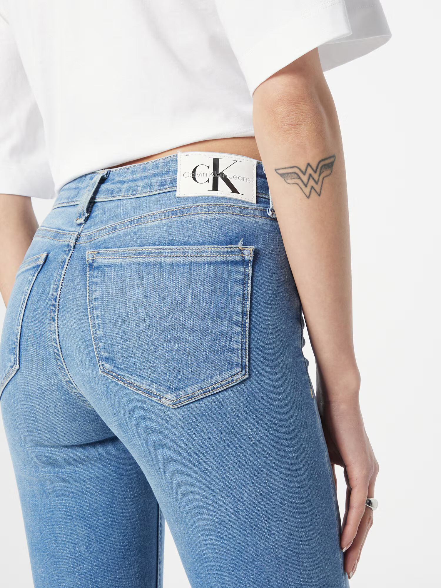 Calvin Klein Jeans Kavbojke moder denim - Pepit.si