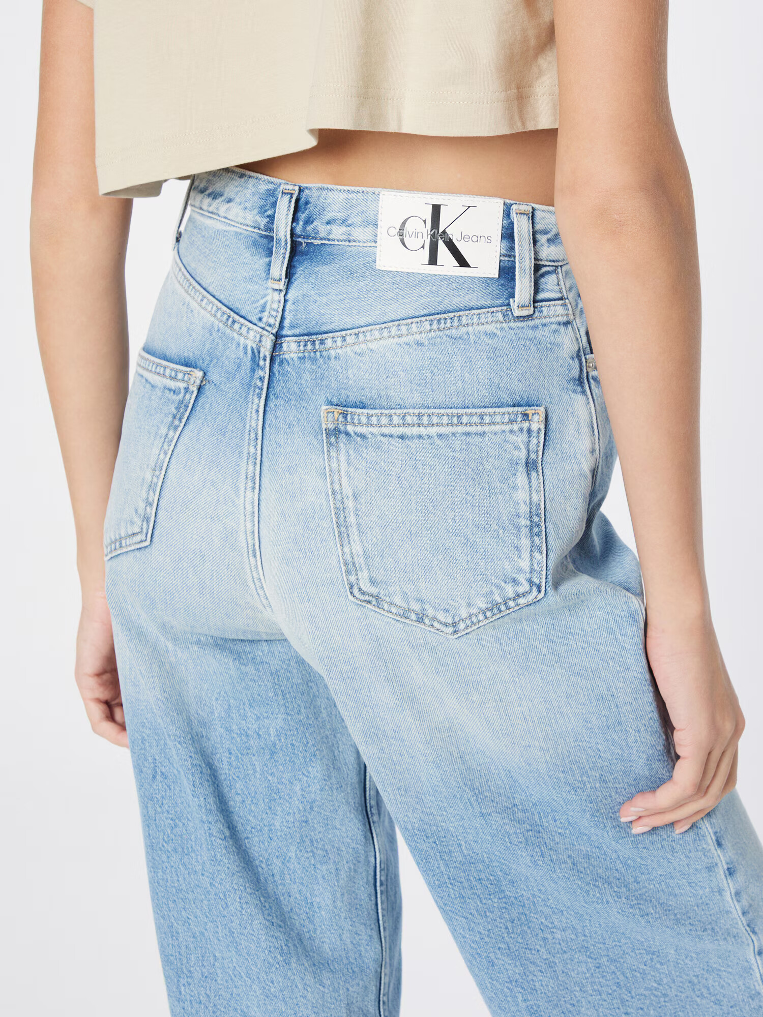 Calvin Klein Jeans Kavbojke moder denim - Pepit.si