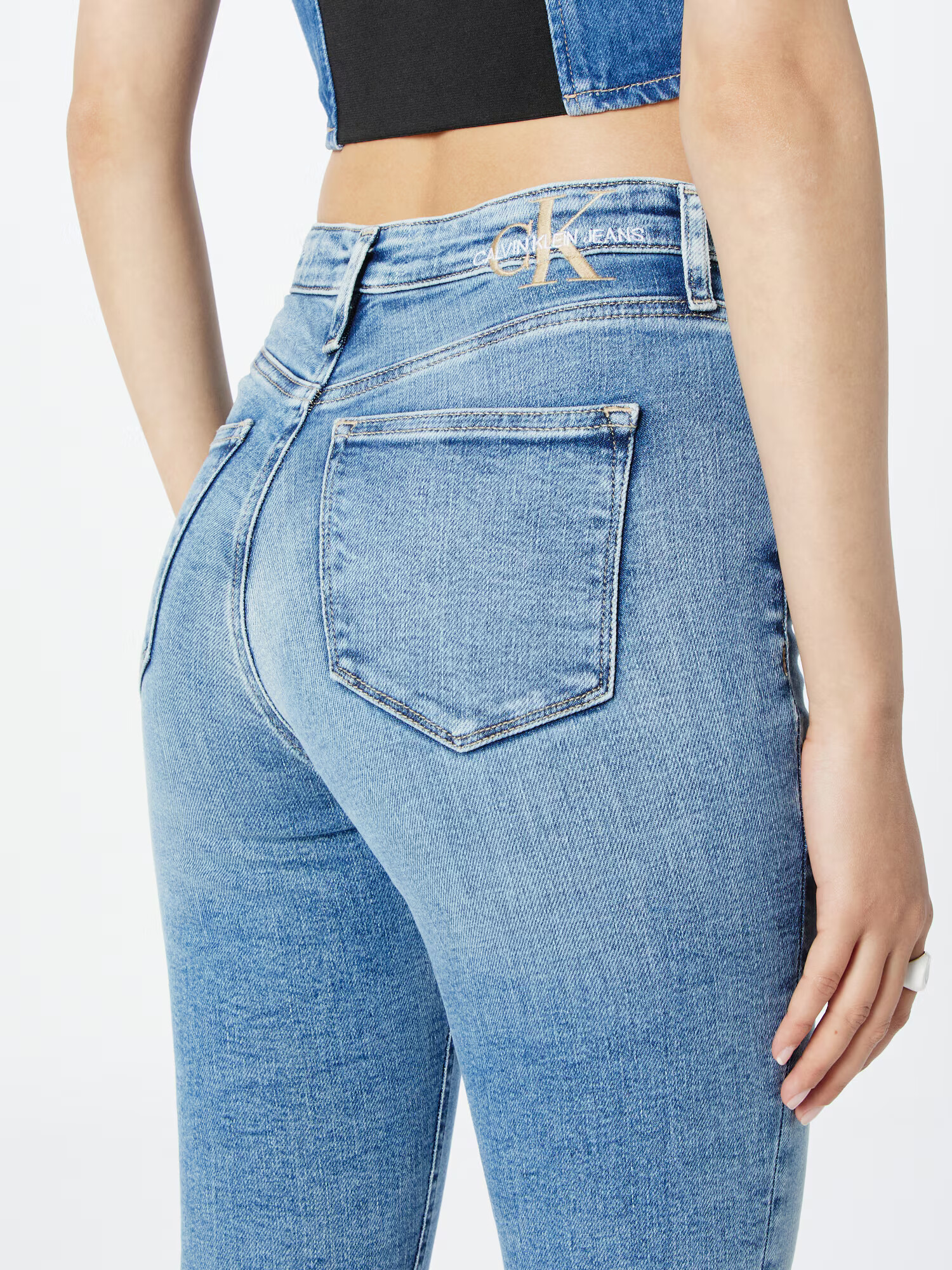 Calvin Klein Jeans Kavbojke moder denim - Pepit.si