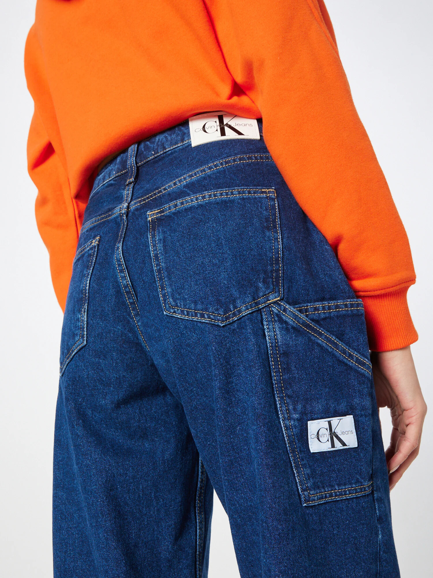 Calvin Klein Jeans Kavbojke modra - Pepit.si