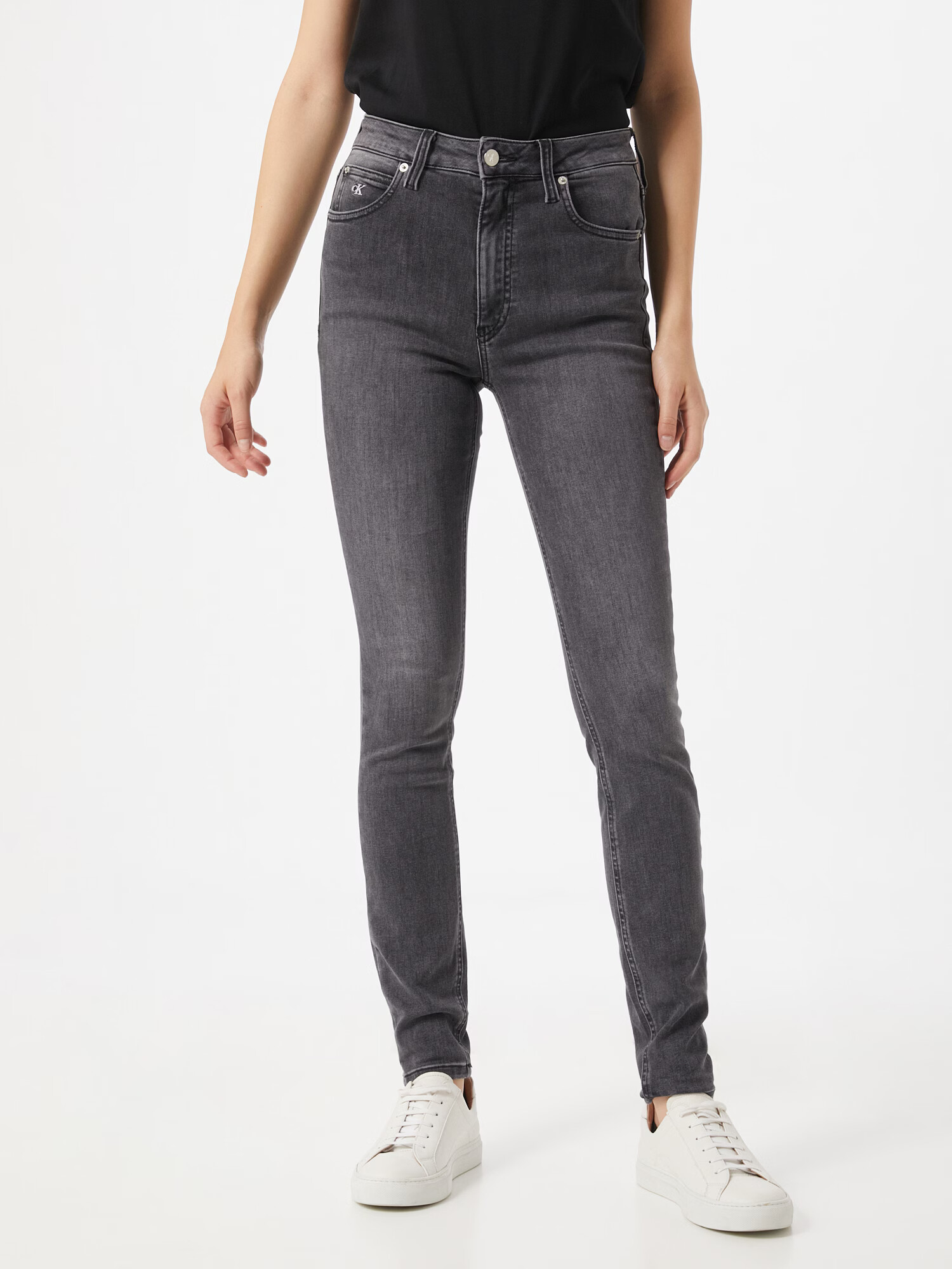 Calvin Klein Jeans Kavbojke 'RISE' siv denim - Pepit.si