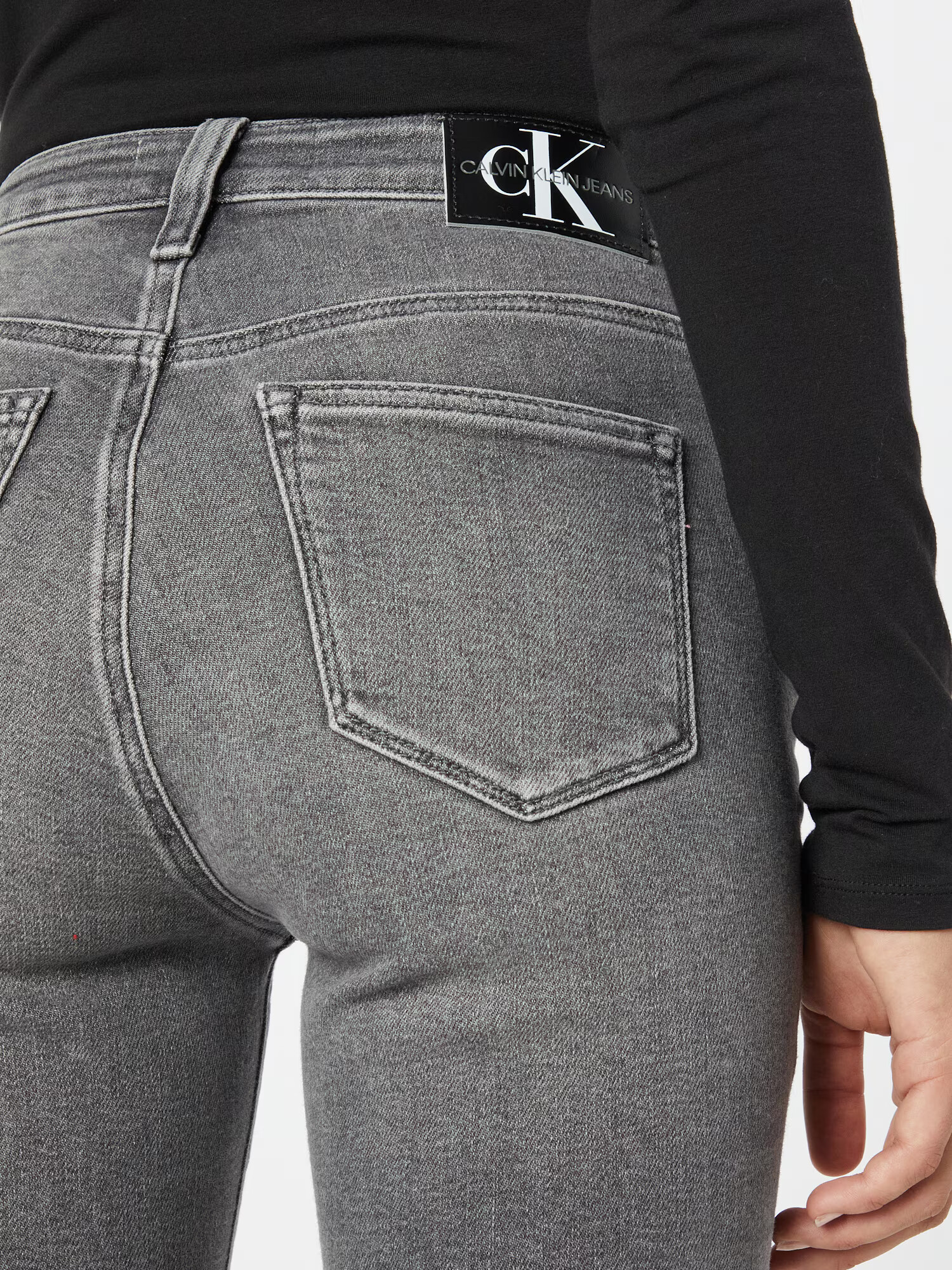 Calvin Klein Jeans Kavbojke siv denim - Pepit.si