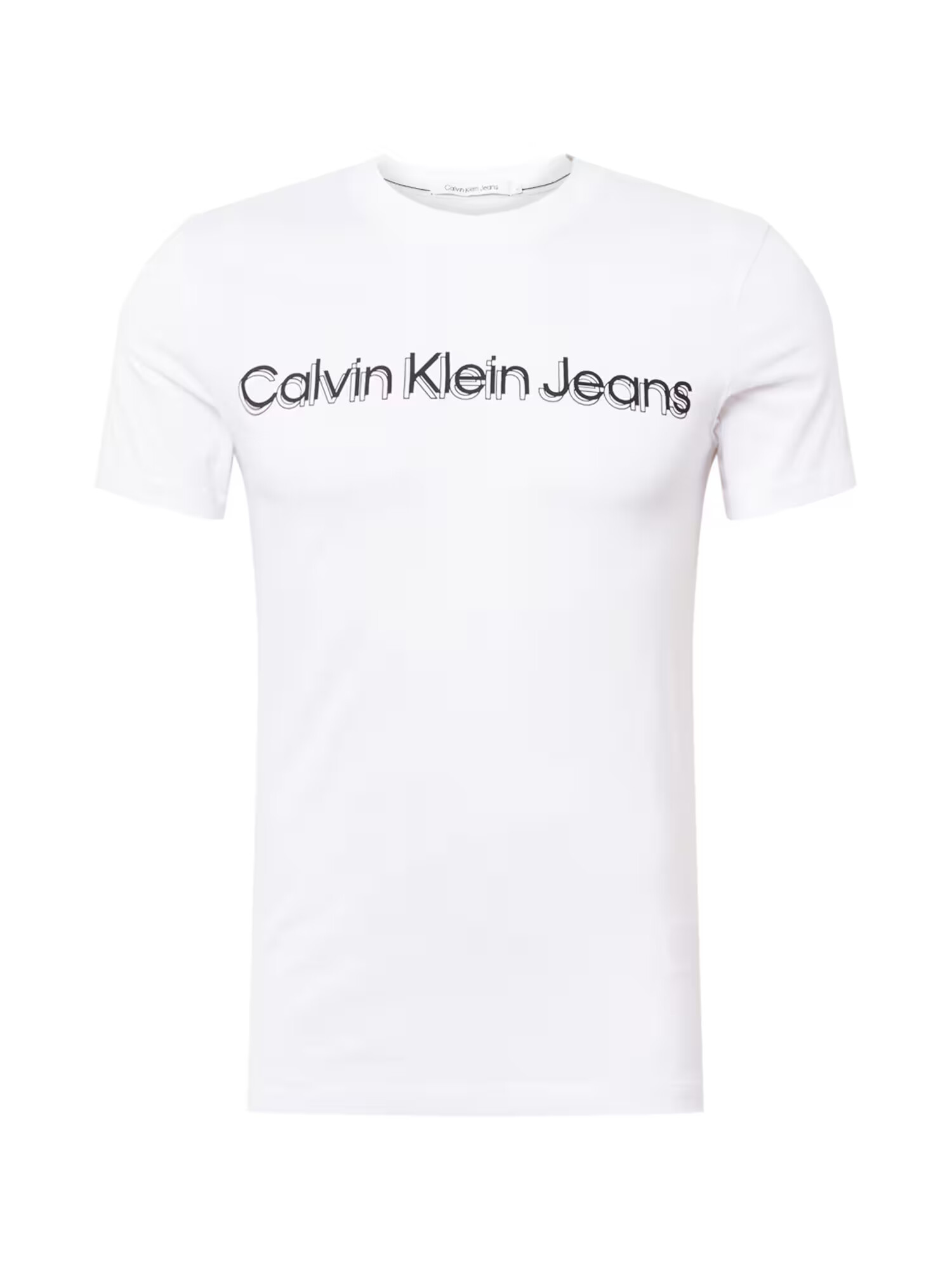 Calvin Klein Jeans Majica siva / črna / bela - Pepit.si