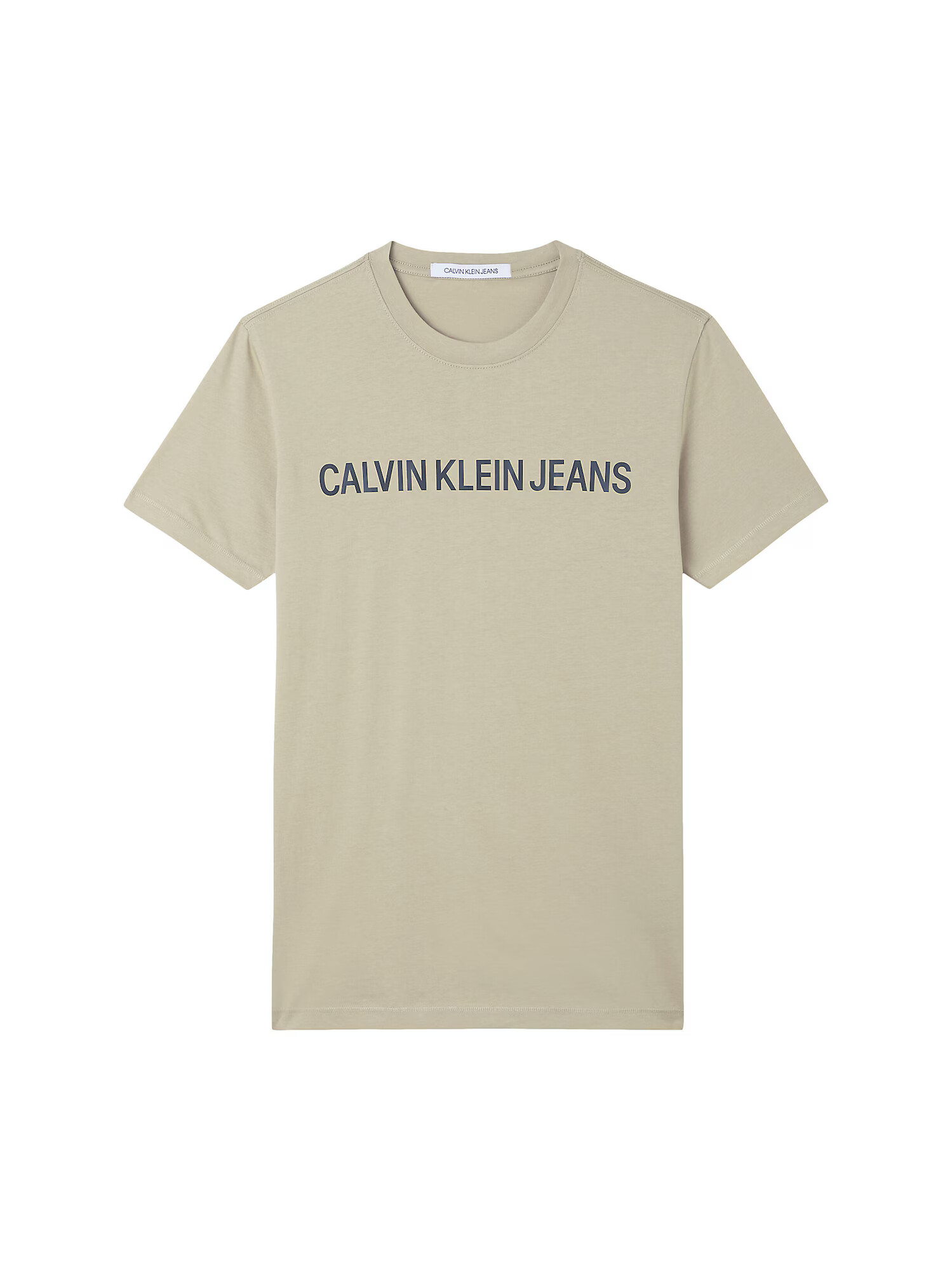 Calvin Klein Jeans Majica bež / črna - Pepit.si