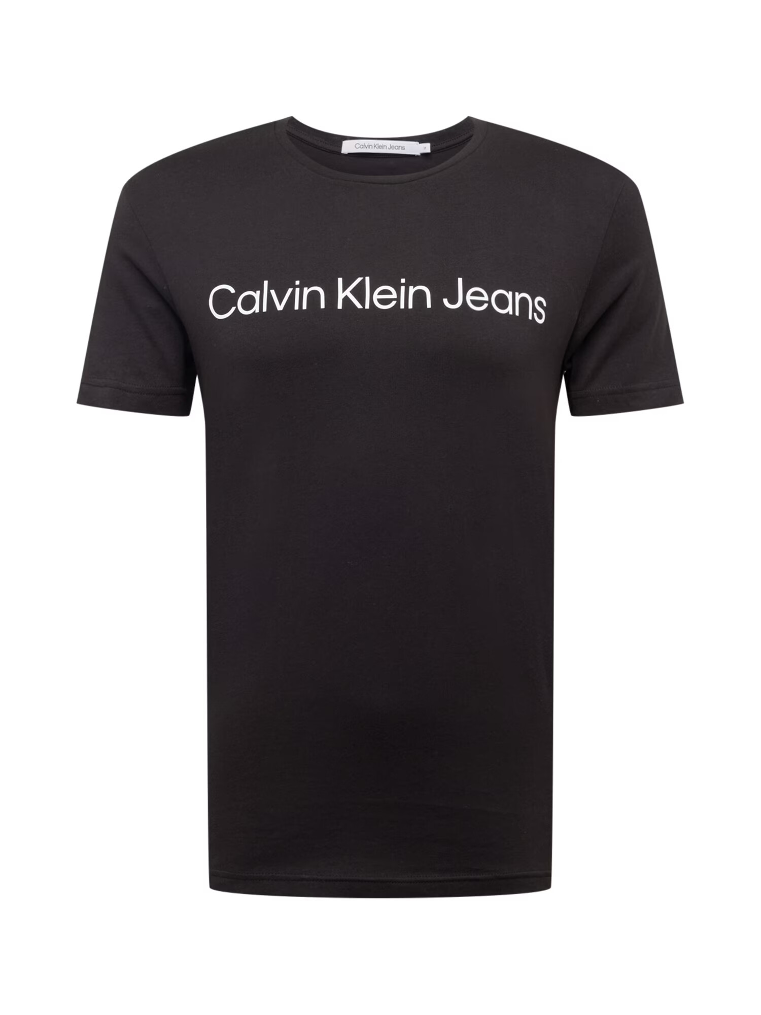 Calvin Klein Jeans Majica črna / bela - Pepit.si