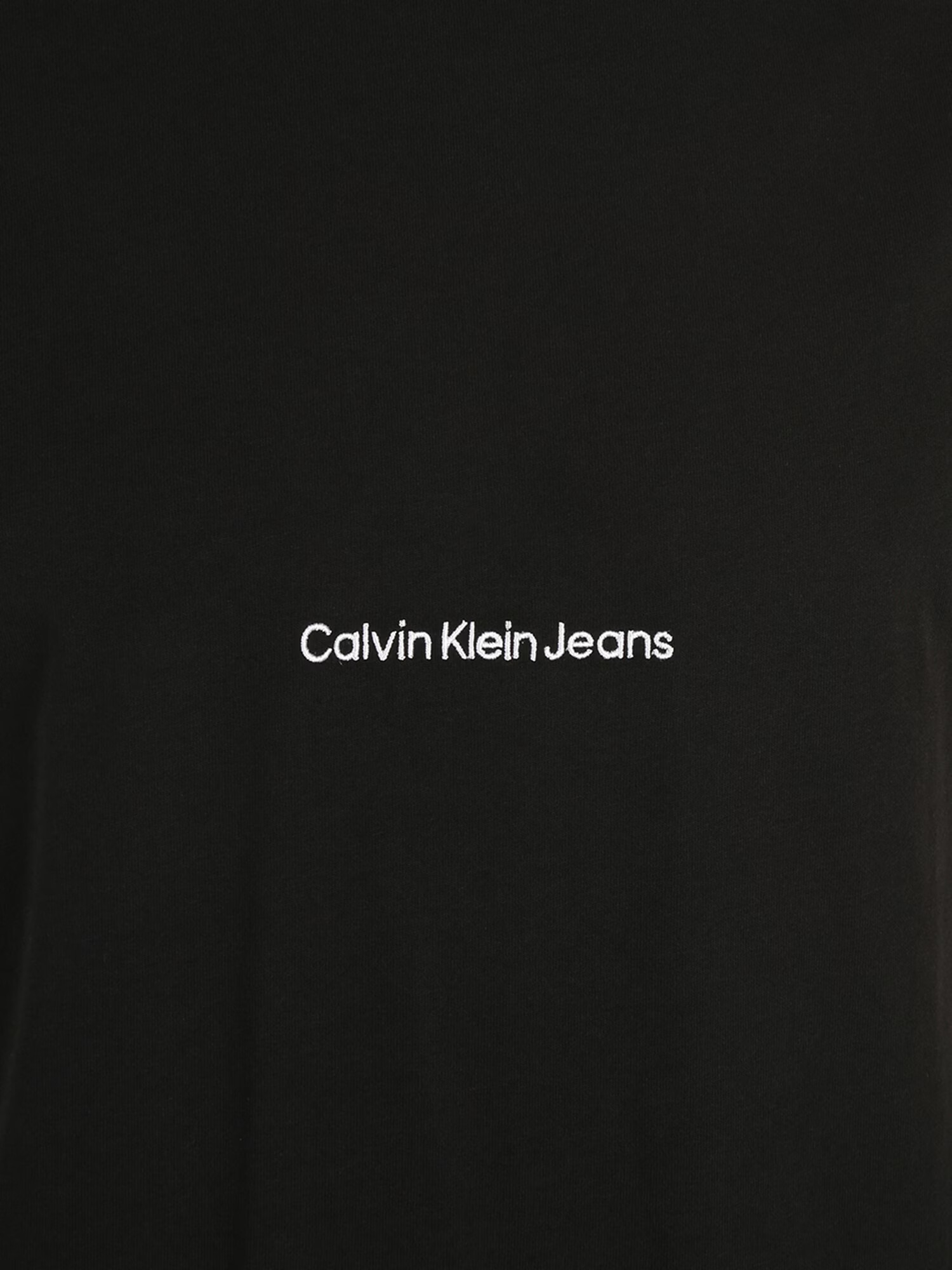 Calvin Klein Jeans Majica črna / bela - Pepit.si