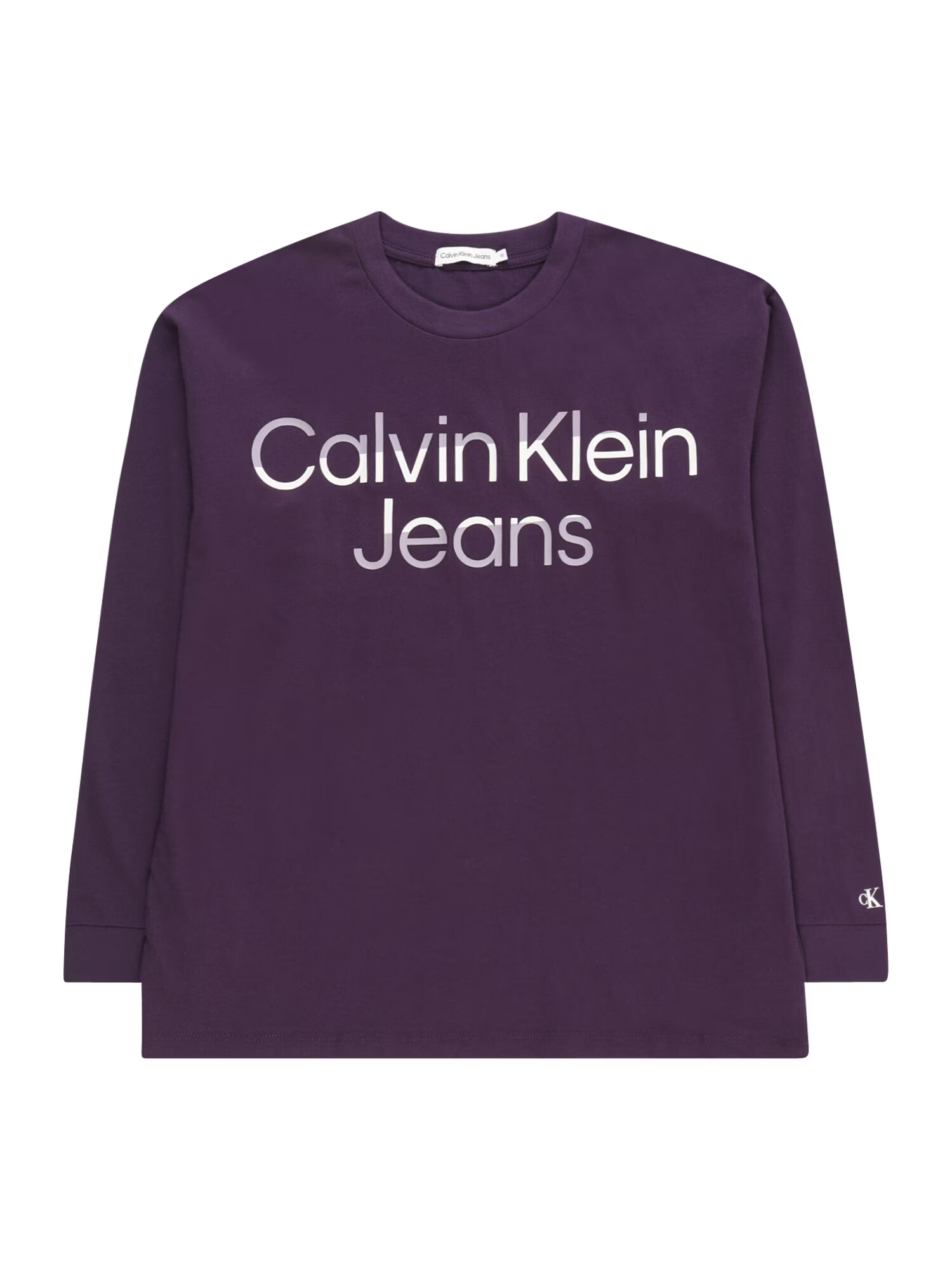 Calvin Klein Jeans Majica 'HERO' pastelno lila / temno liila / bela - Pepit.si