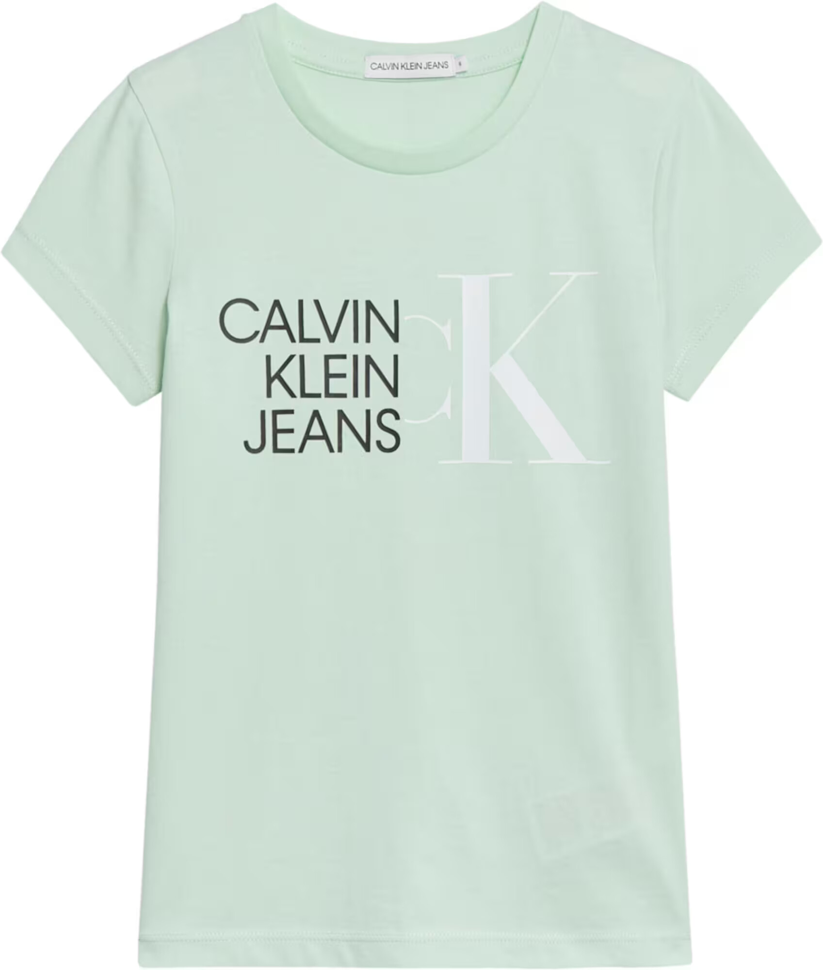 Calvin Klein Jeans Majica meta / črna / bela - Pepit.si