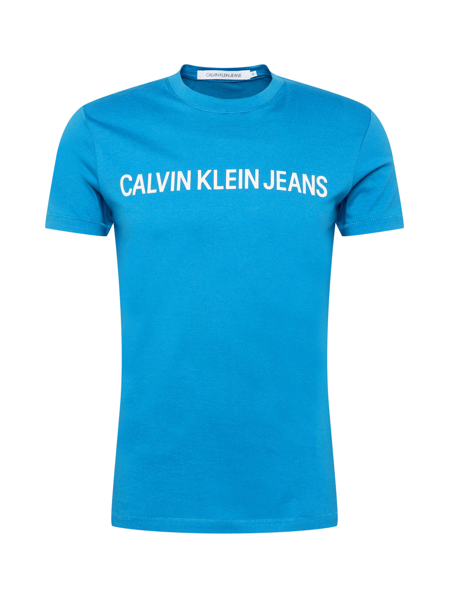 Calvin Klein Jeans Majica nebeško modra / bela - Pepit.si