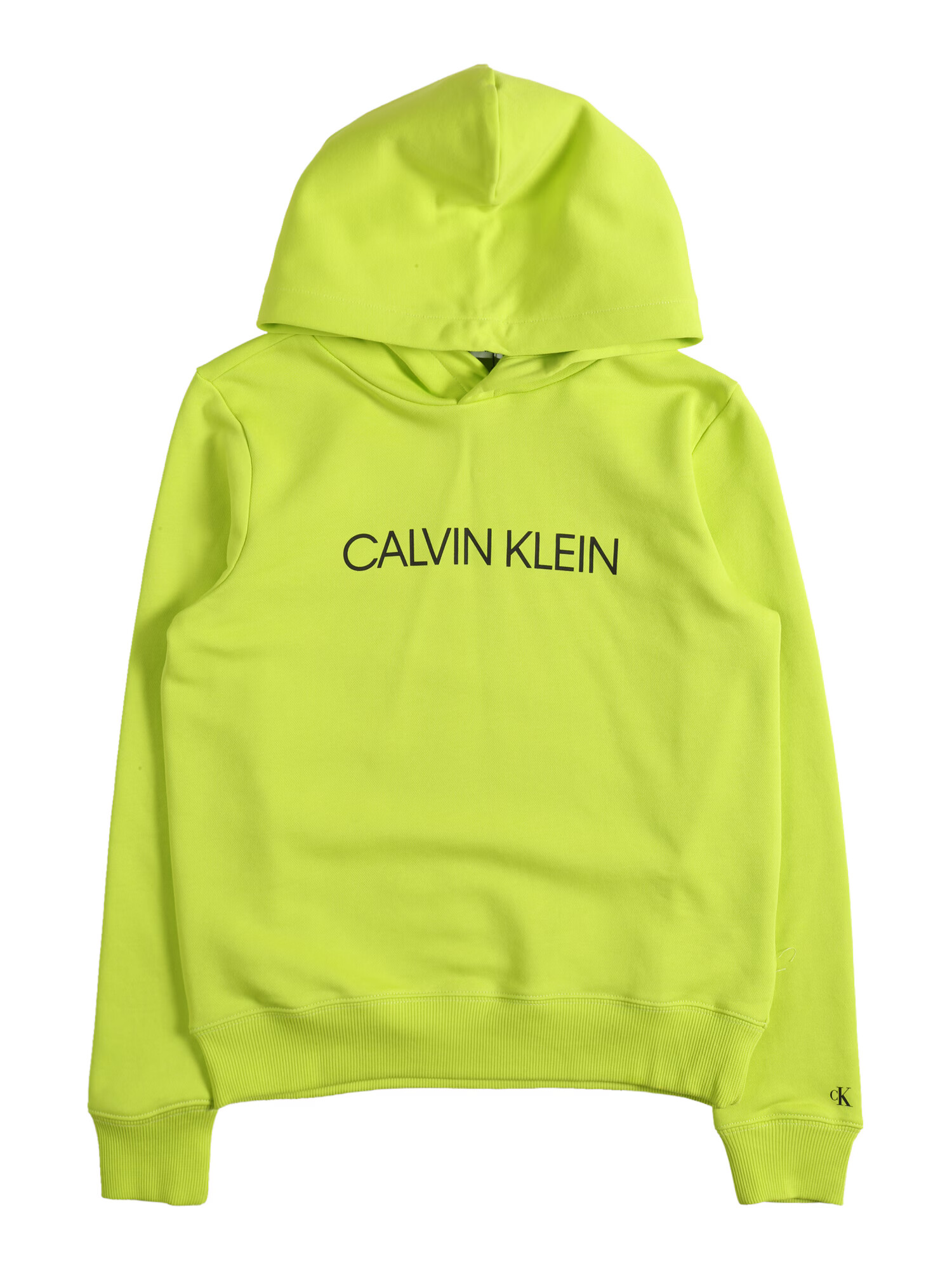 Calvin Klein Jeans Majica neonsko zelena / črna - Pepit.si