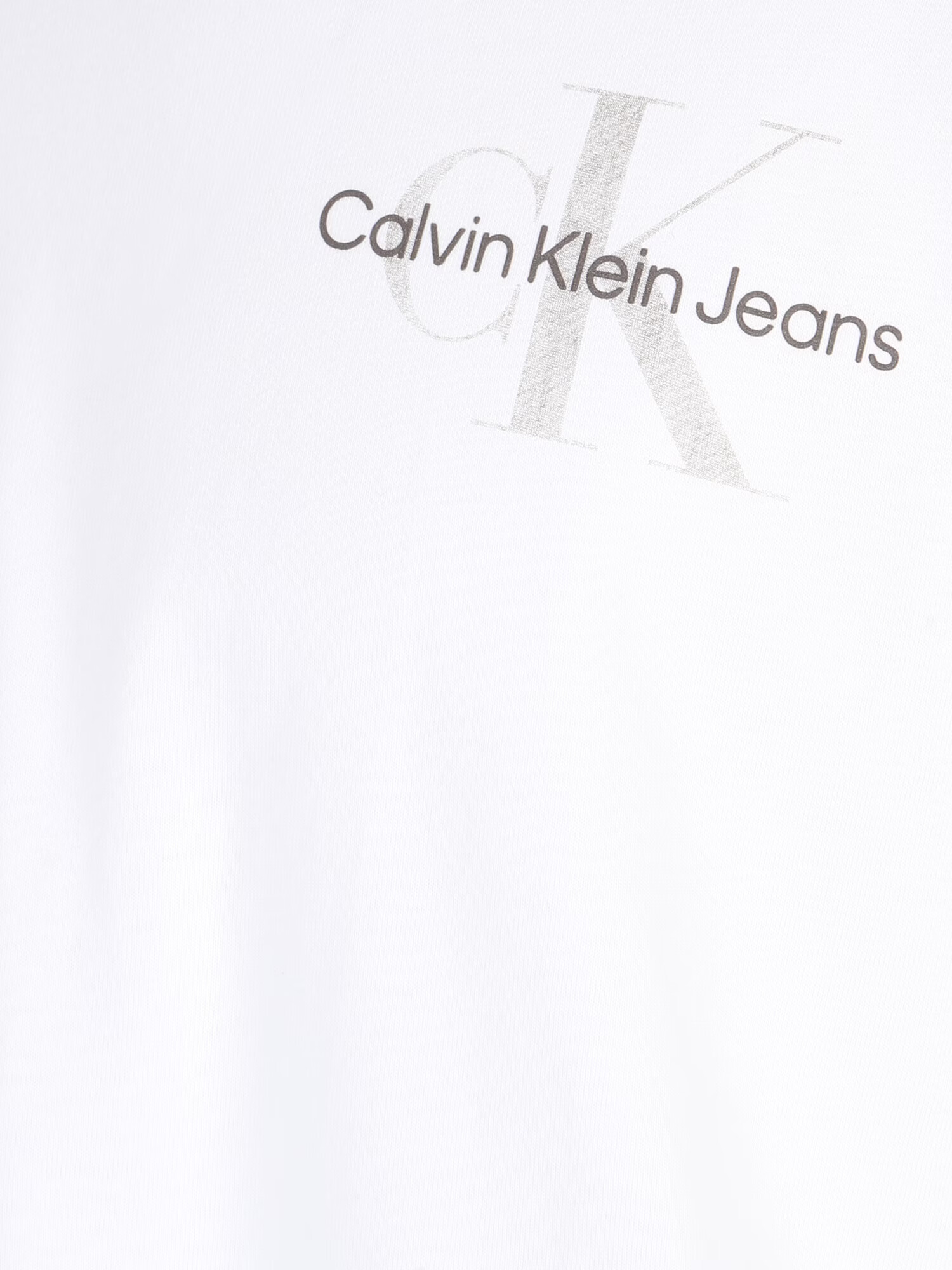 Calvin Klein Jeans Majica siva / antracit / bela - Pepit.si