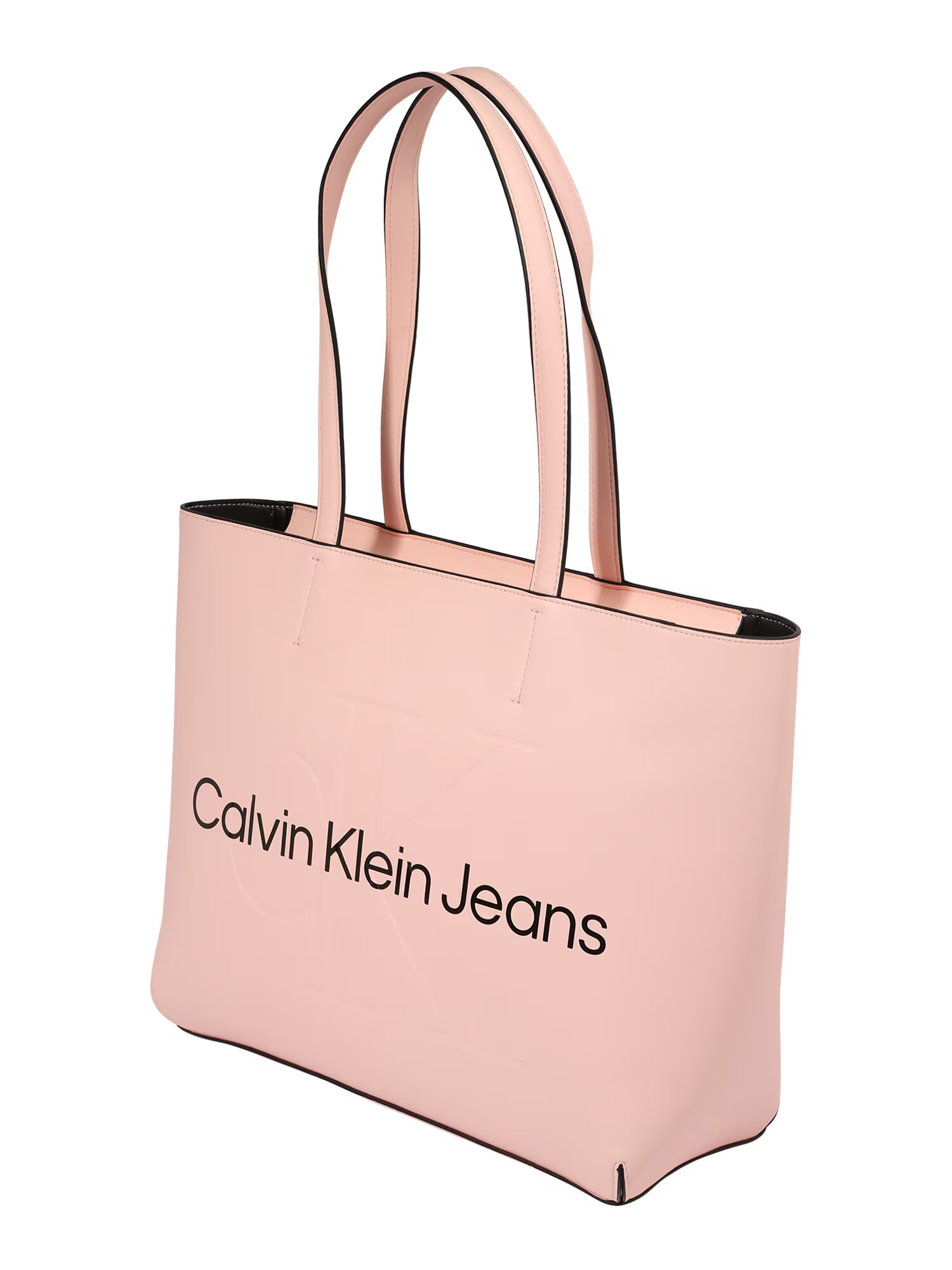 Calvin Klein Jeans Nakupovalna torba roza / črna - Pepit.si