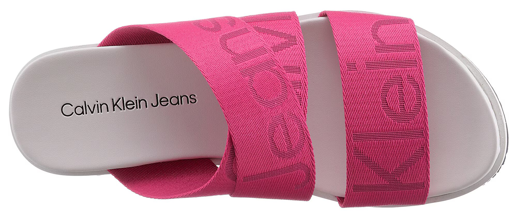 Calvin Klein Jeans Nizki natikači roza / malina - Pepit.si