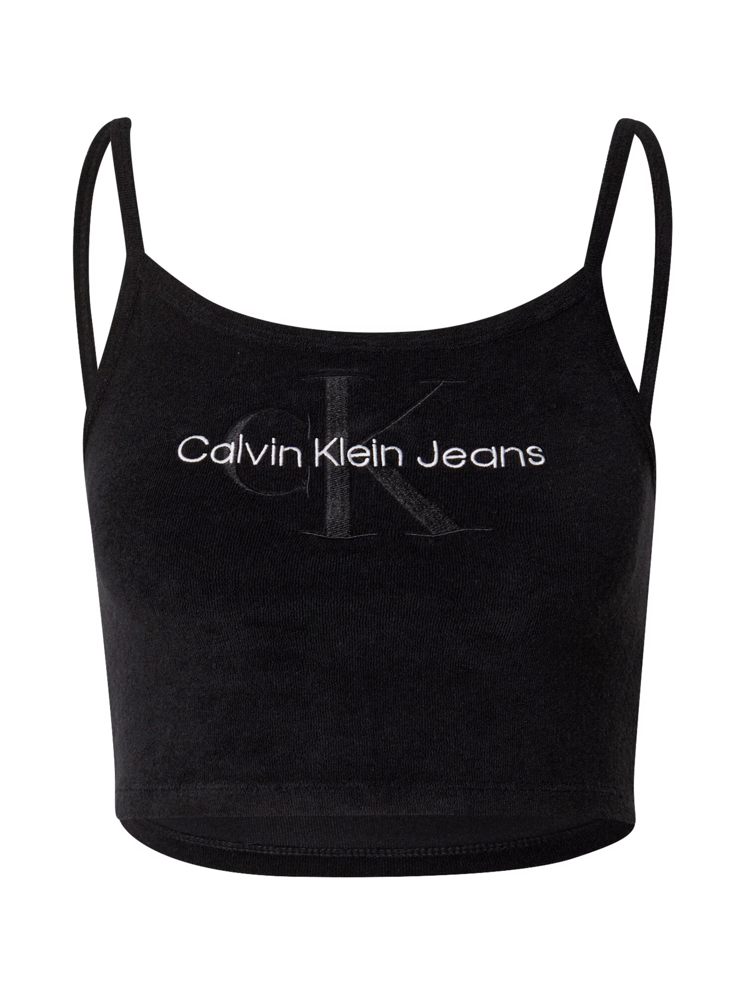 Calvin Klein Jeans Top antracit / črna / bela - Pepit.si