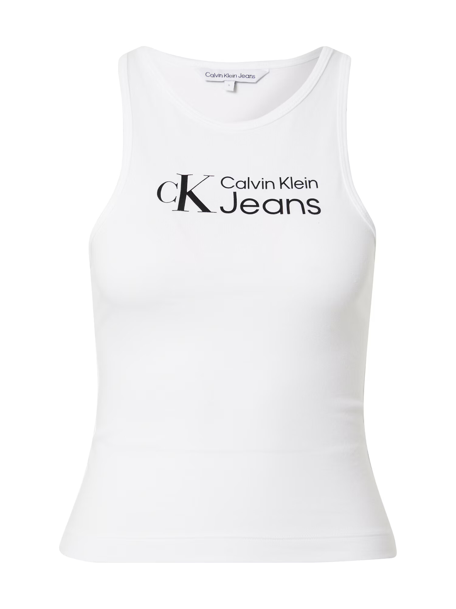 Calvin Klein Jeans Top črna / bela - Pepit.si