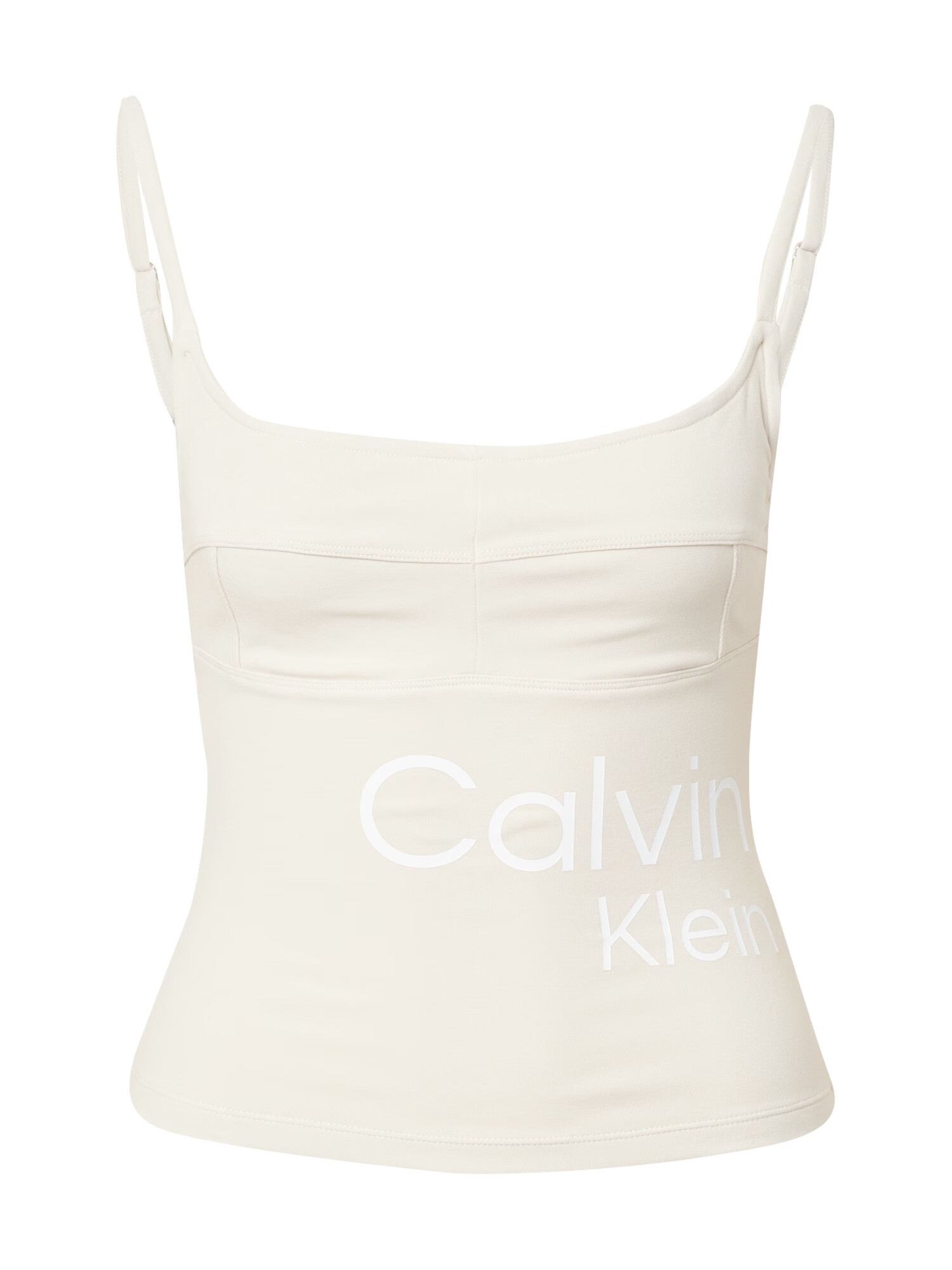 Calvin Klein Jeans Top bela / off-bela - Pepit.si