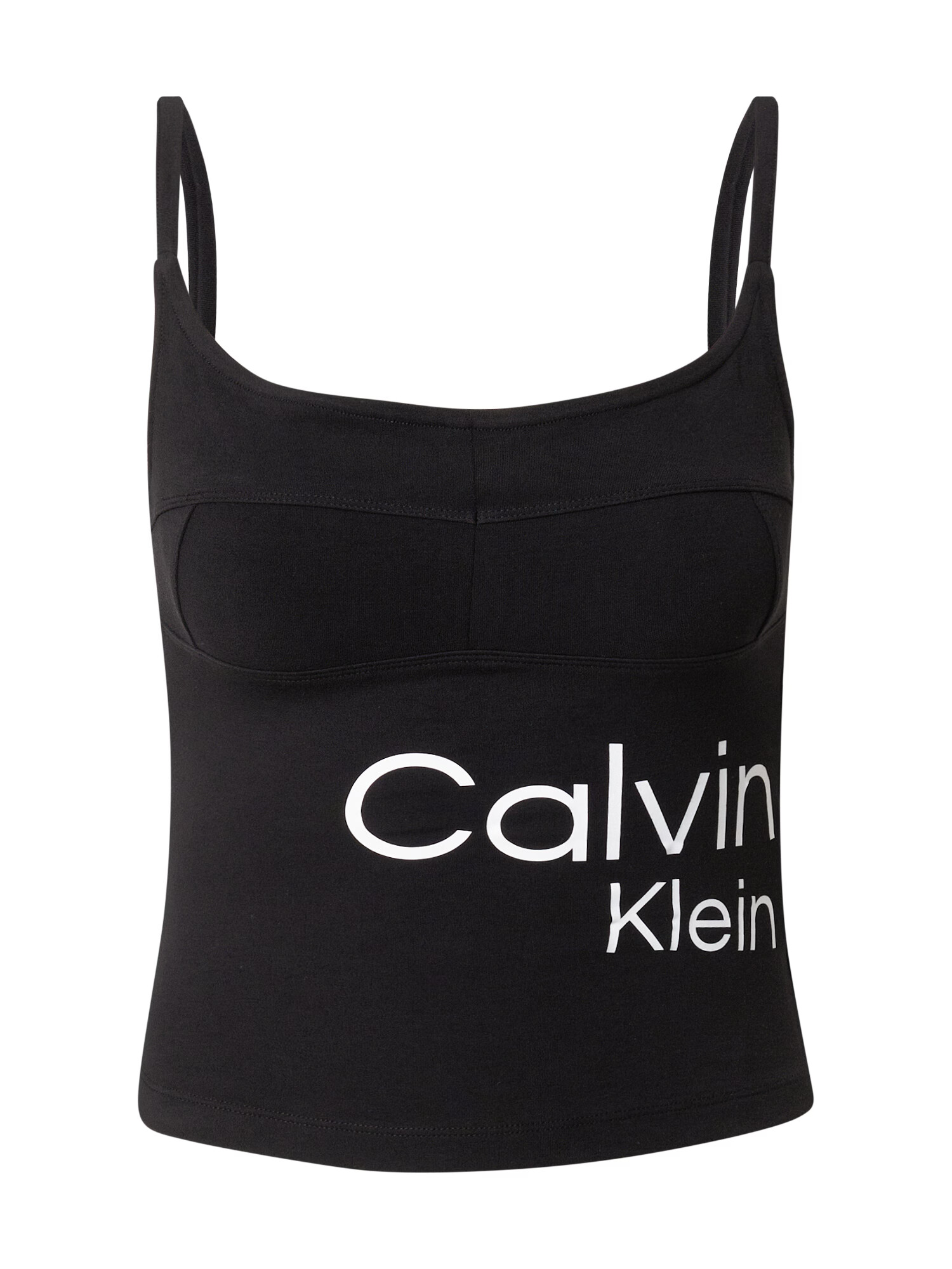 Calvin Klein Jeans Top črna / bela - Pepit.si