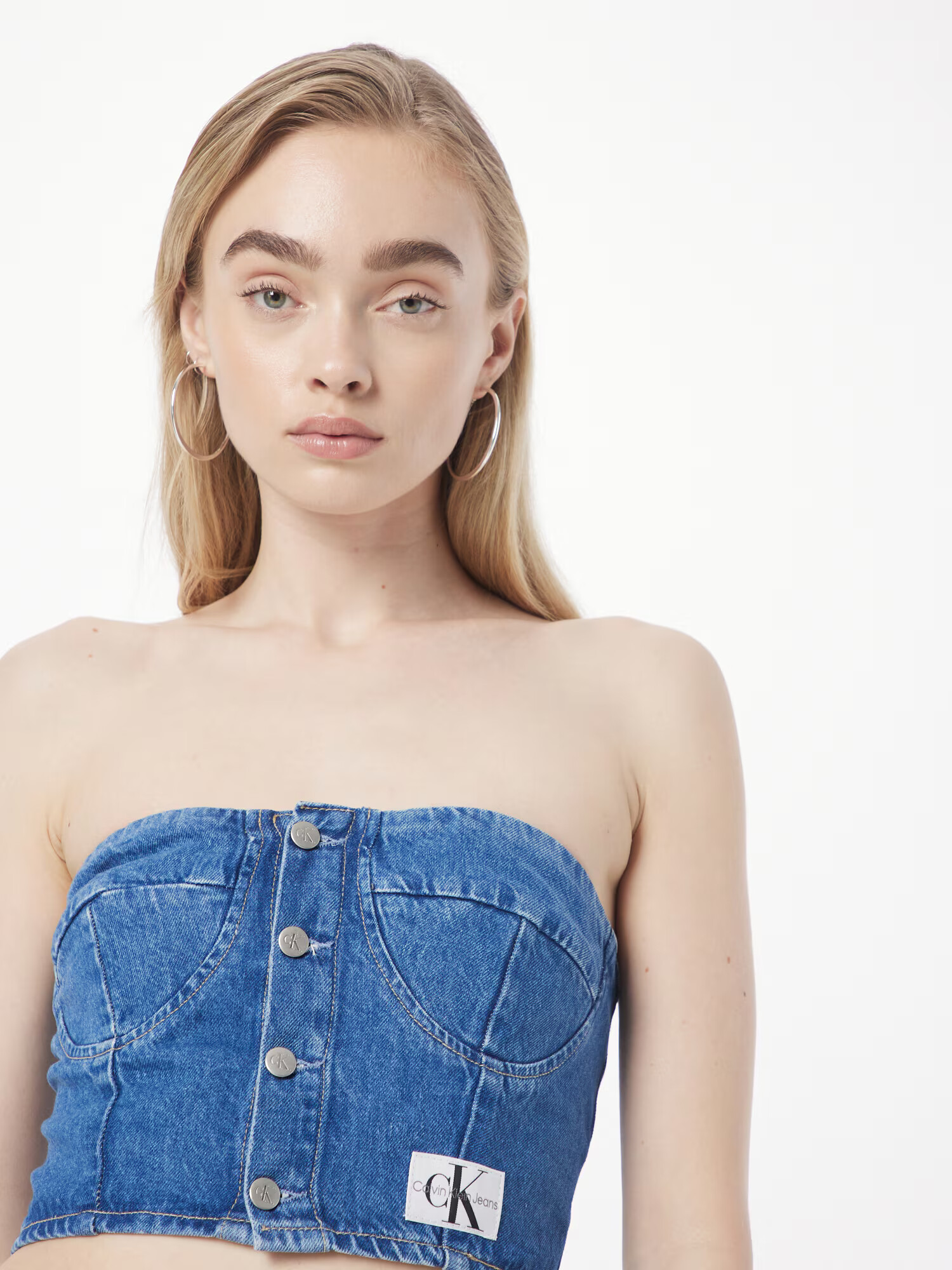 Calvin Klein Jeans Top moder denim - Pepit.si