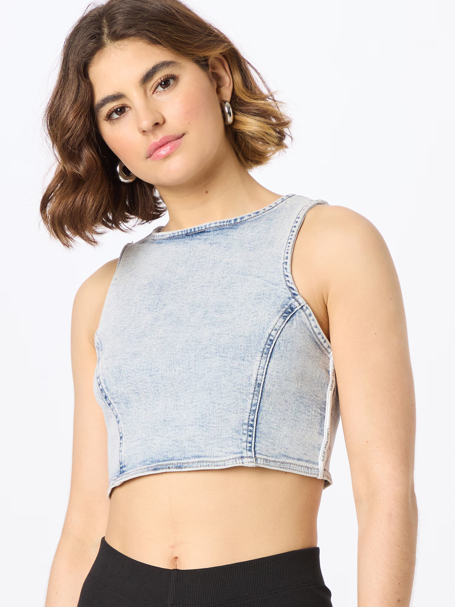 Calvin Klein Jeans Top modra - Pepit.si