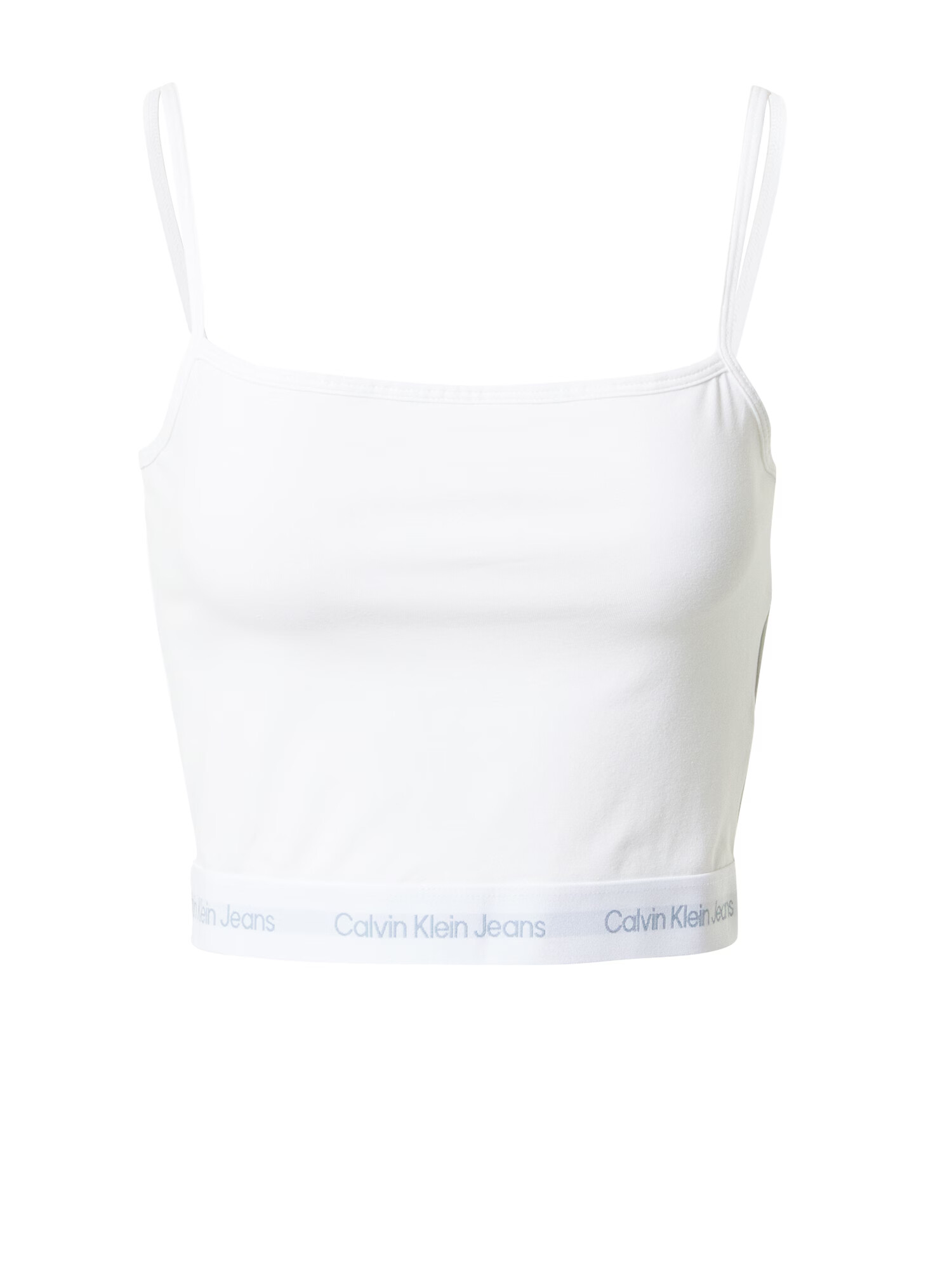 Calvin Klein Jeans Top svetlo modra / bela - Pepit.si