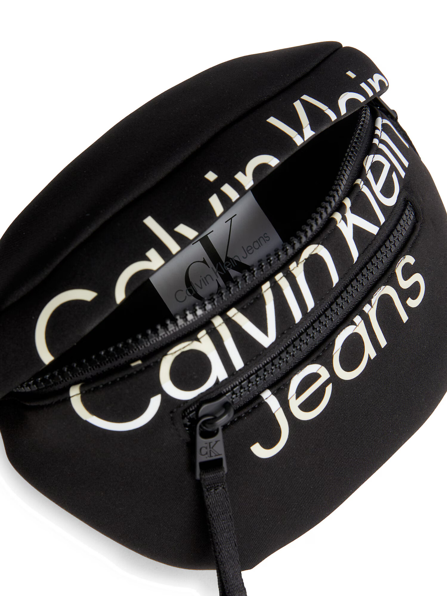 Calvin Klein Jeans Torba črna / bela - Pepit.si