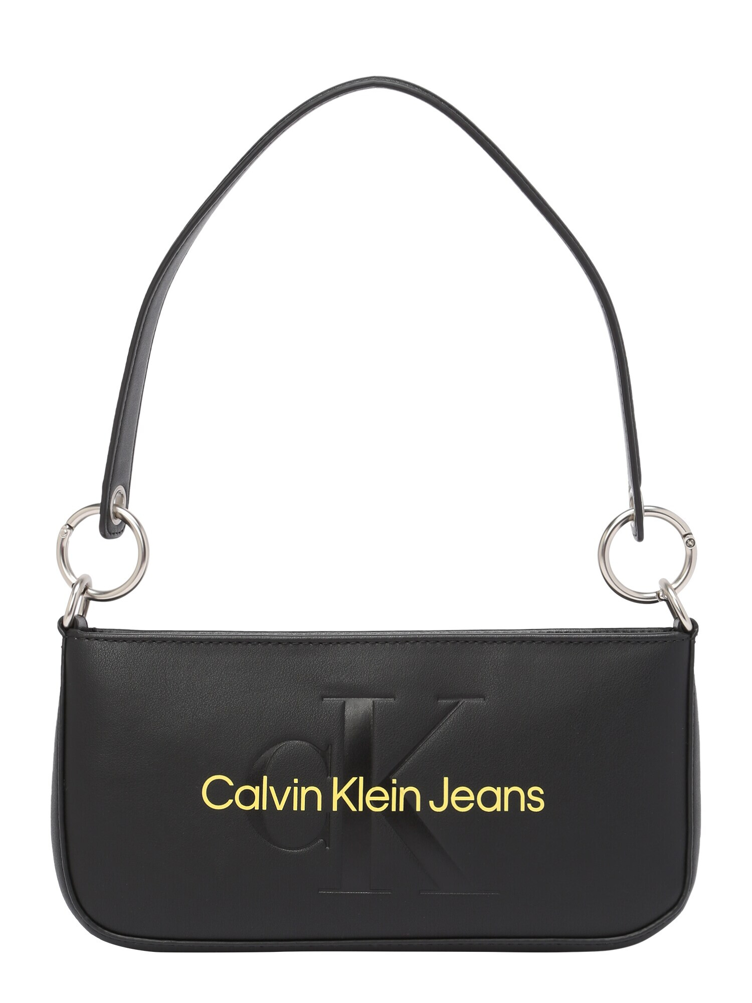 Calvin Klein Jeans Torba za čez ramo apno / črna - Pepit.si