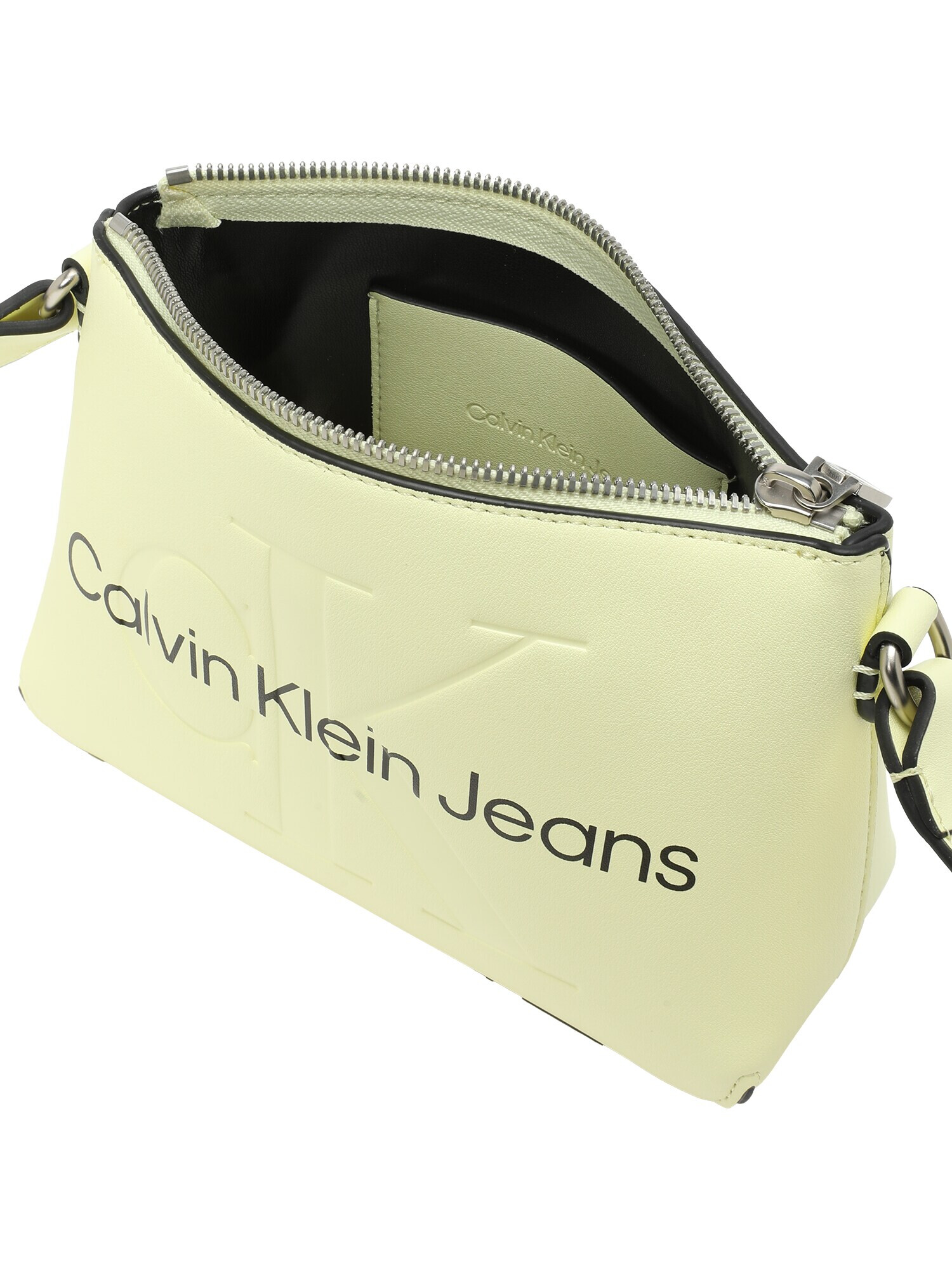 Calvin Klein Jeans Torba za čez ramo apno / črna - Pepit.si