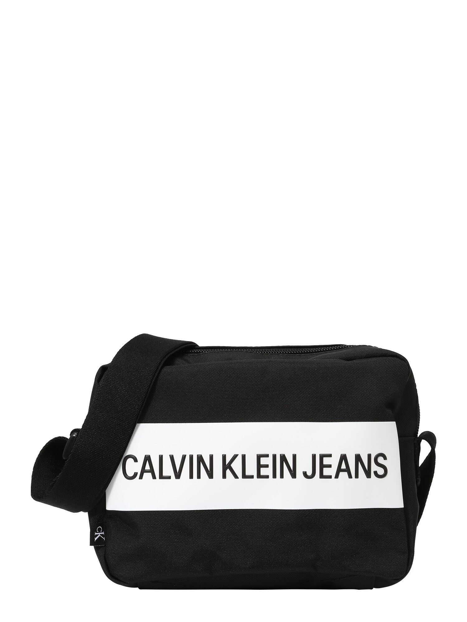 Calvin Klein Jeans Torba za čez ramo črna / bela - Pepit.si