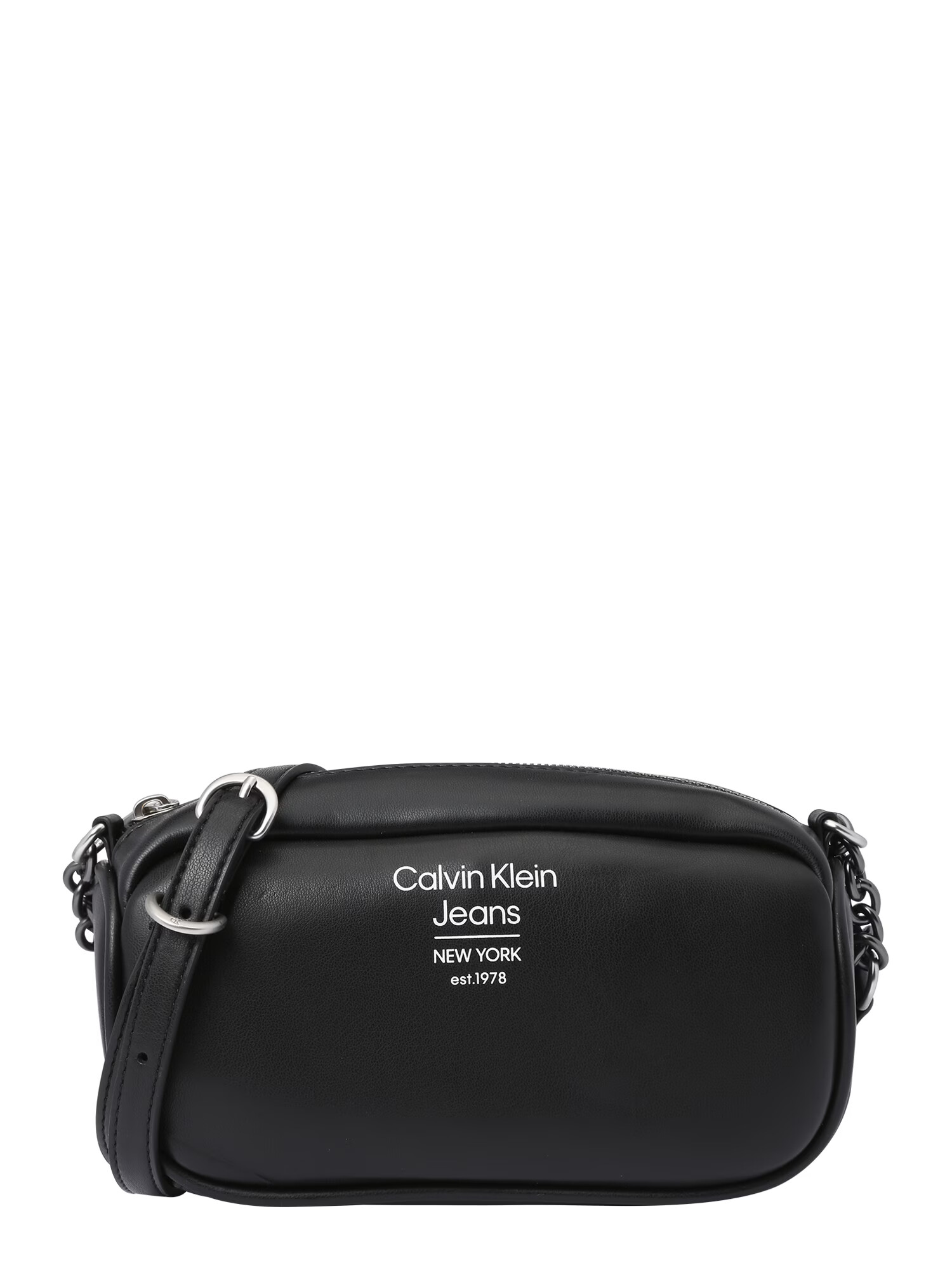 Calvin Klein Jeans Torba za čez ramo črna / bela - Pepit.si