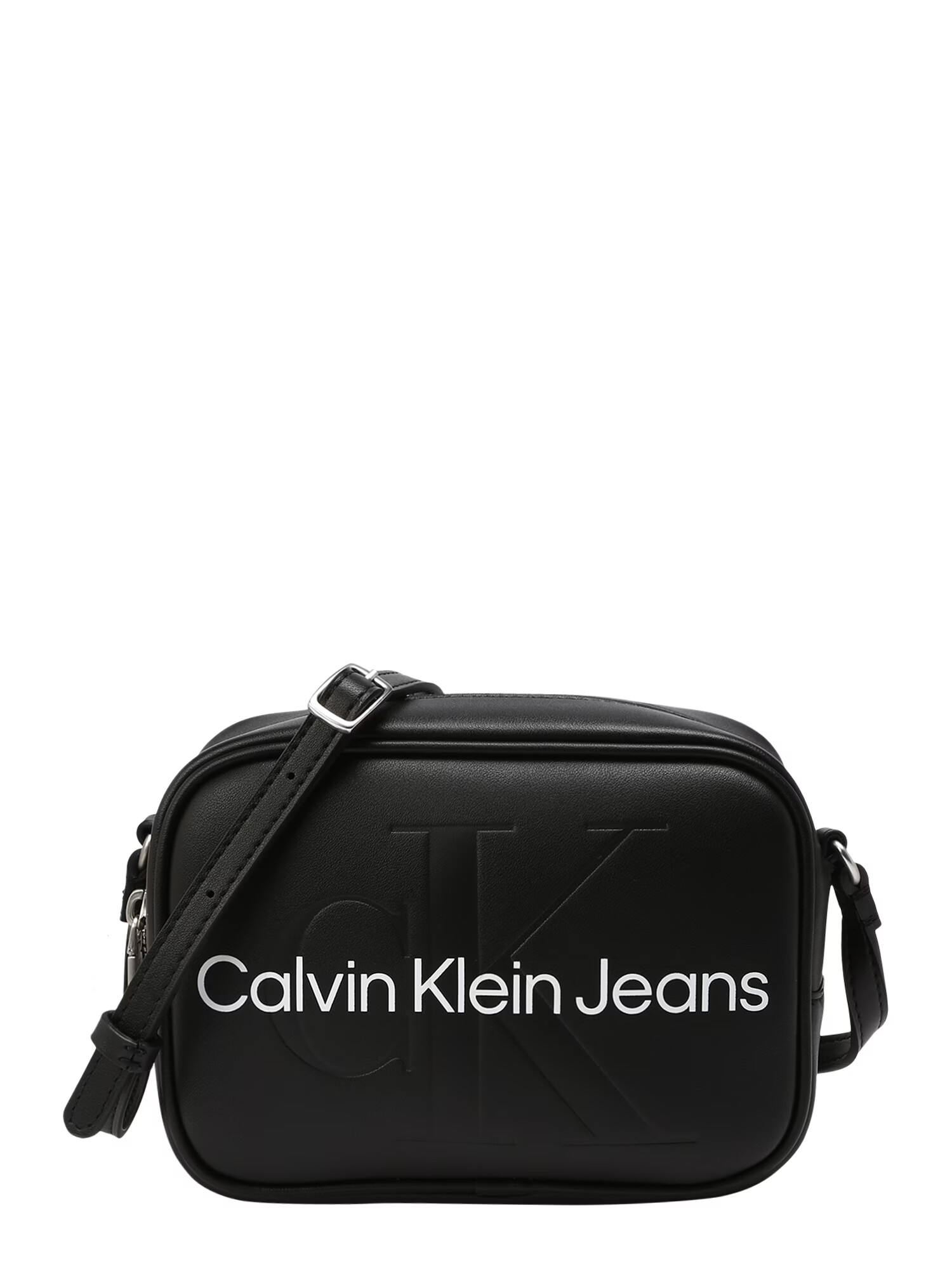 Calvin Klein Jeans Torba za čez ramo črna / bela - Pepit.si