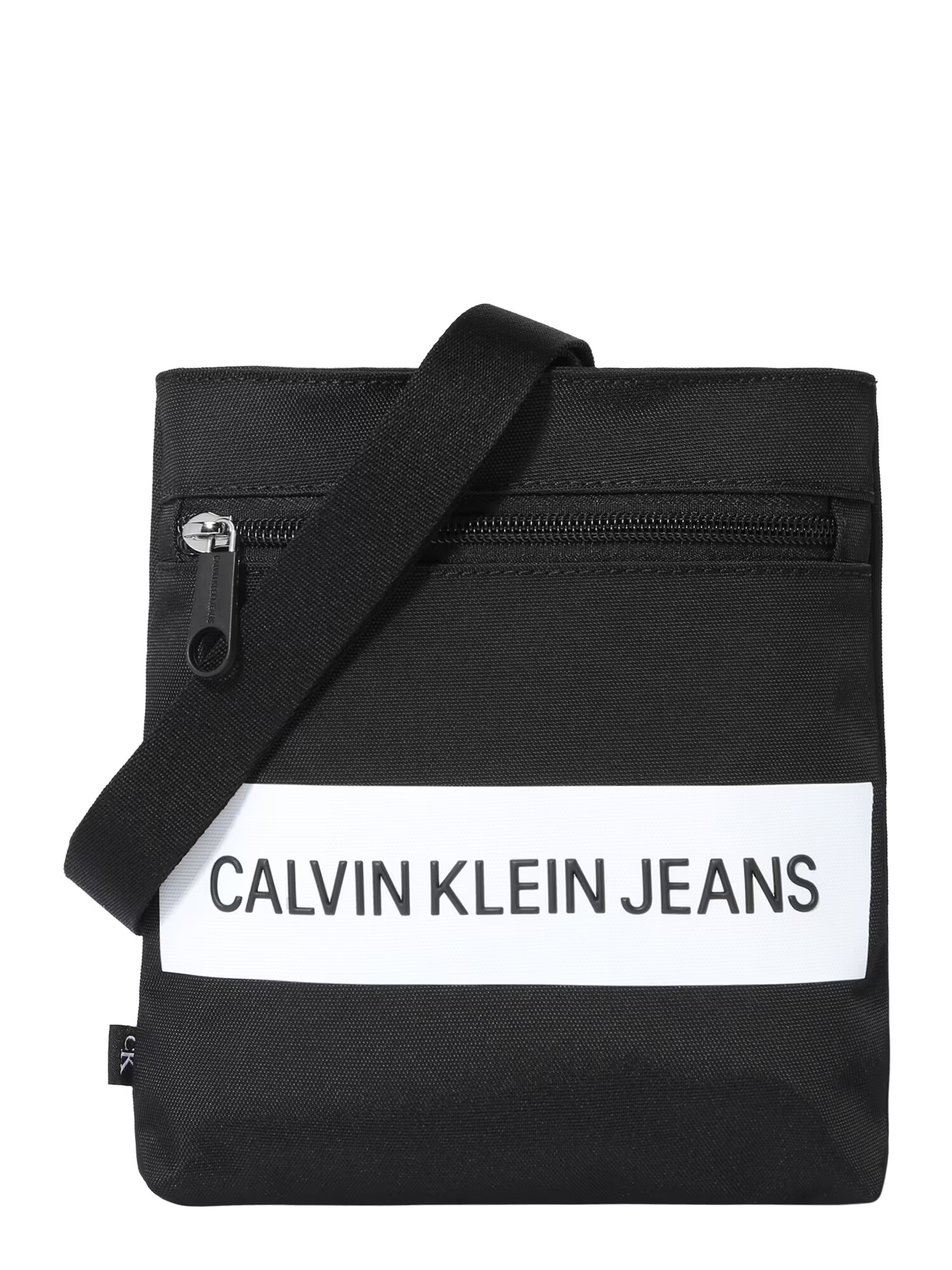 Calvin Klein Jeans Torba za čez ramo črna / bela - Pepit.si