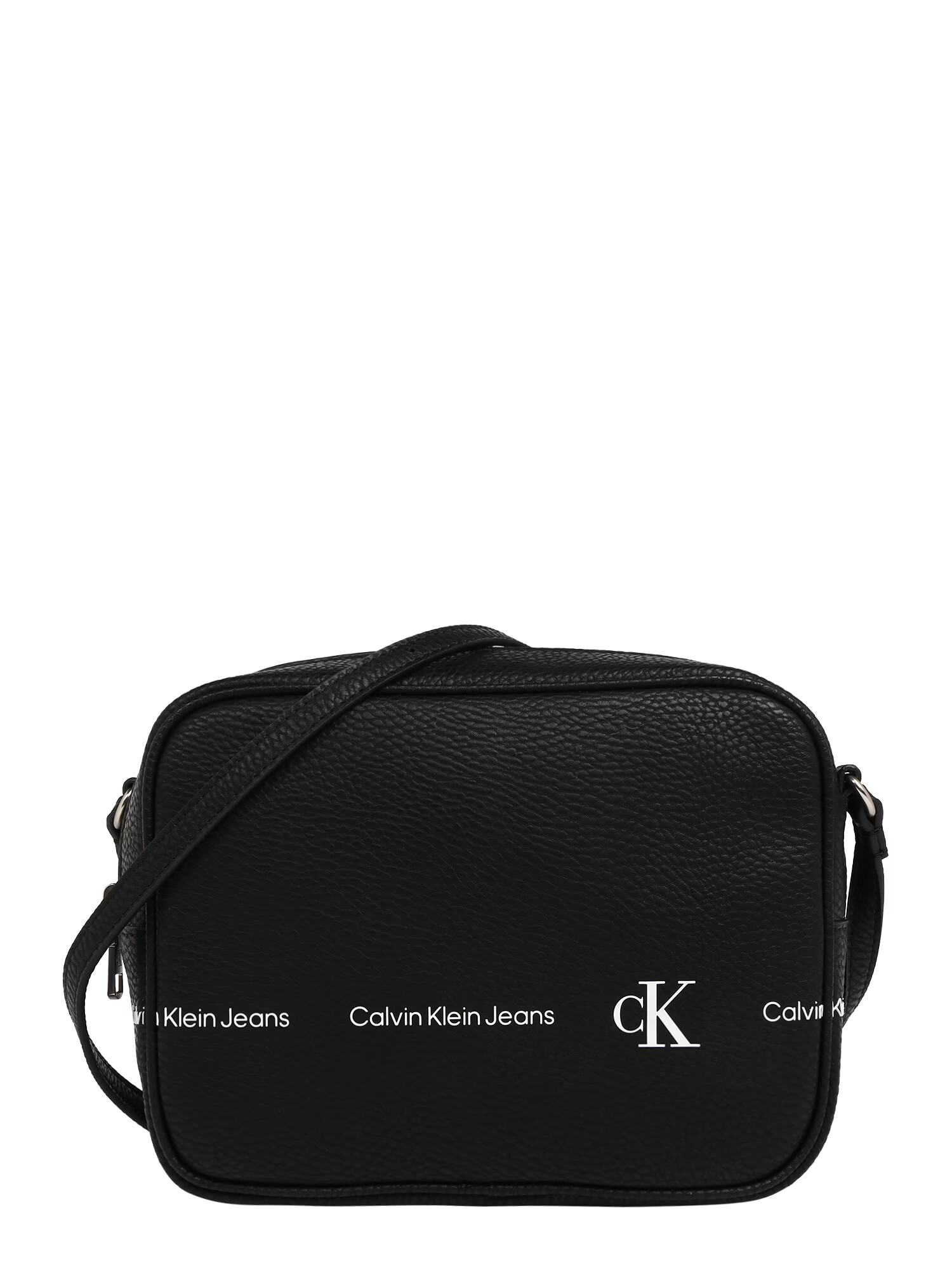 Calvin Klein Jeans Torba za čez ramo črna / bela - Pepit.si