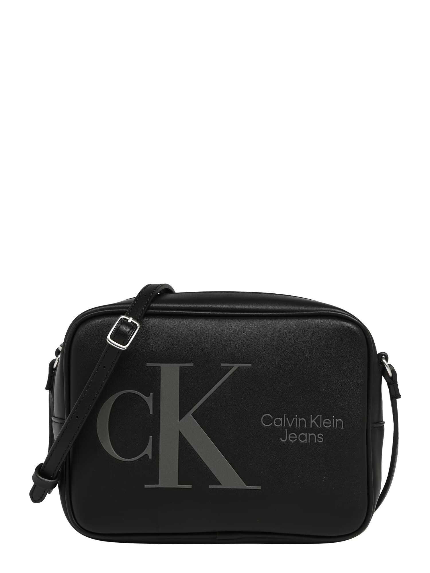 Calvin Klein Jeans Torba za čez ramo črna / siva - Pepit.si