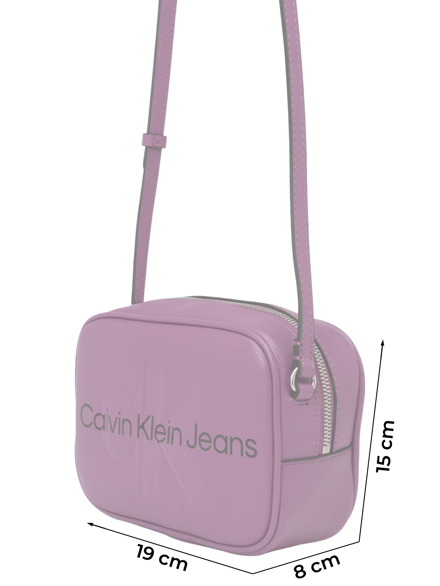 Calvin Klein Jeans Torba za čez ramo jagoda / črna - Pepit.si