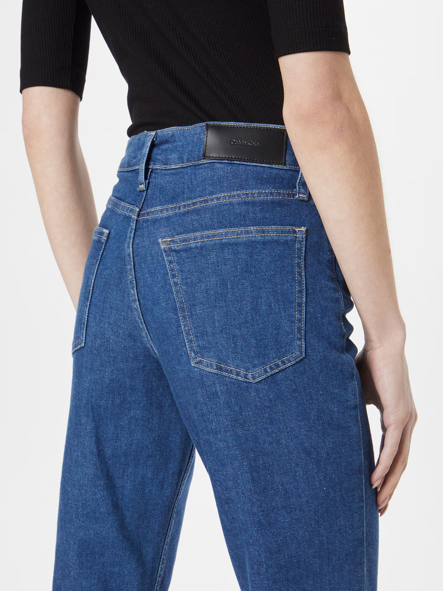 Calvin Klein Kavbojke moder denim - Pepit.si