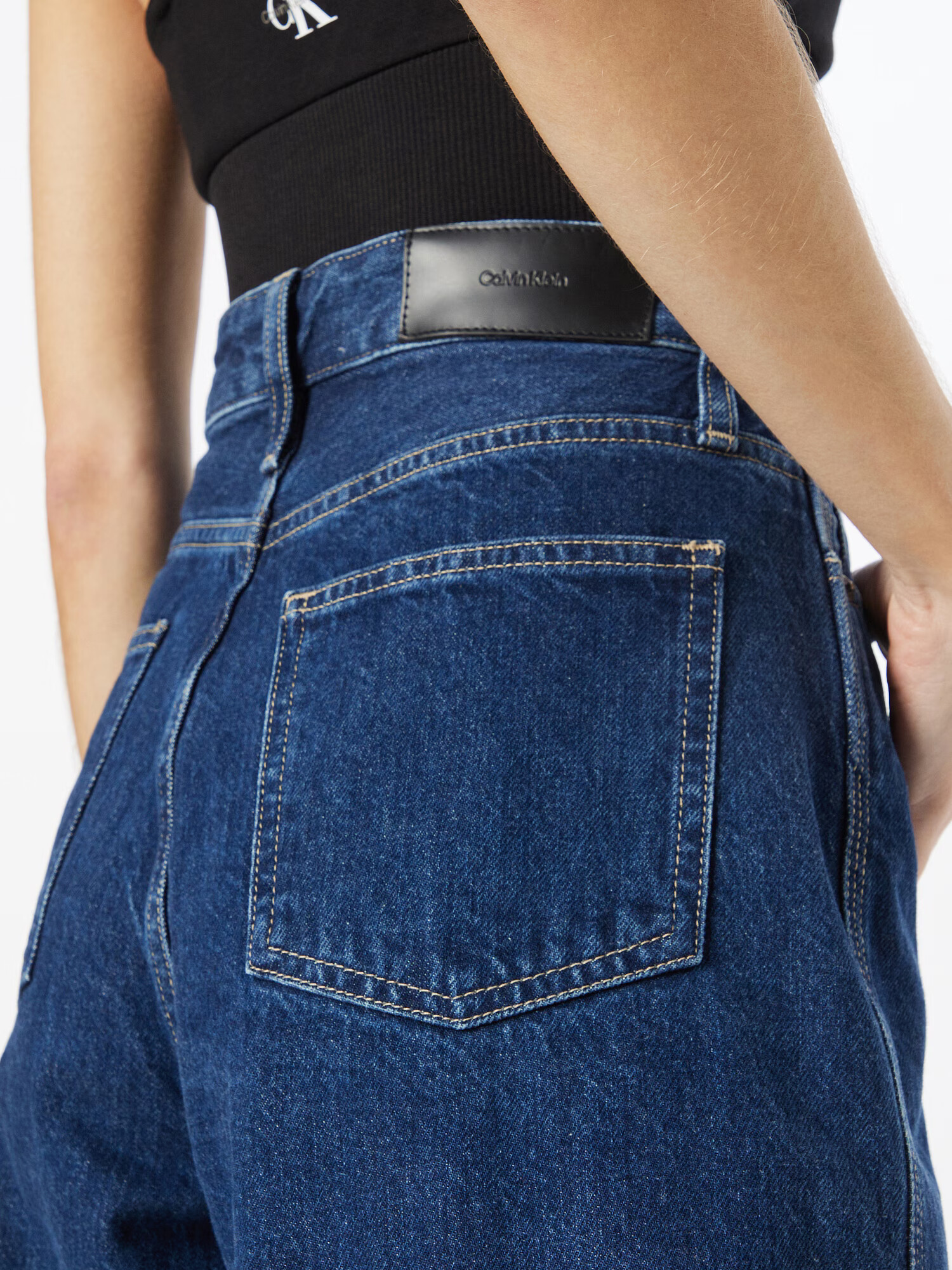 Calvin Klein Kavbojke moder denim - Pepit.si