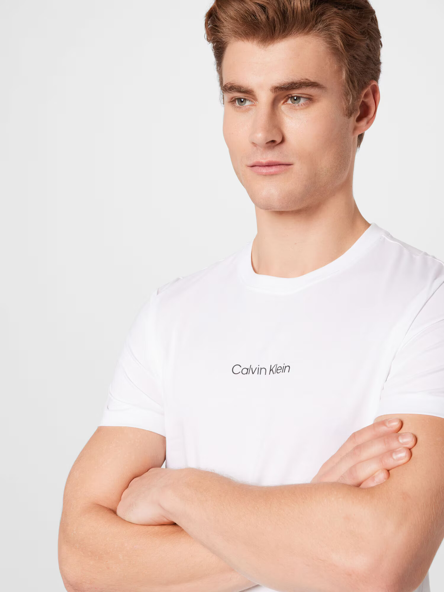 Calvin Klein Majica črna / bela - Pepit.si