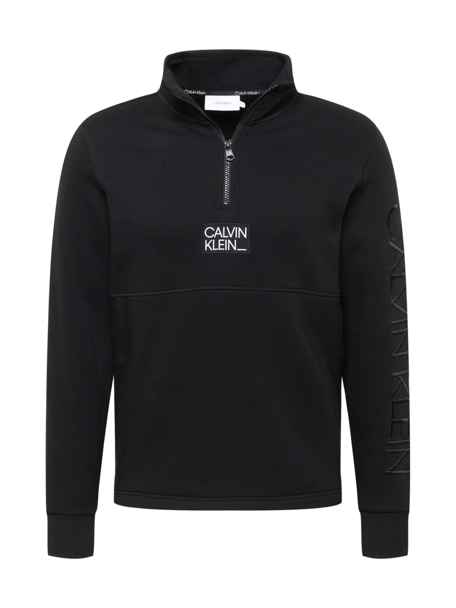 Calvin Klein Majica črna / bela - Pepit.si