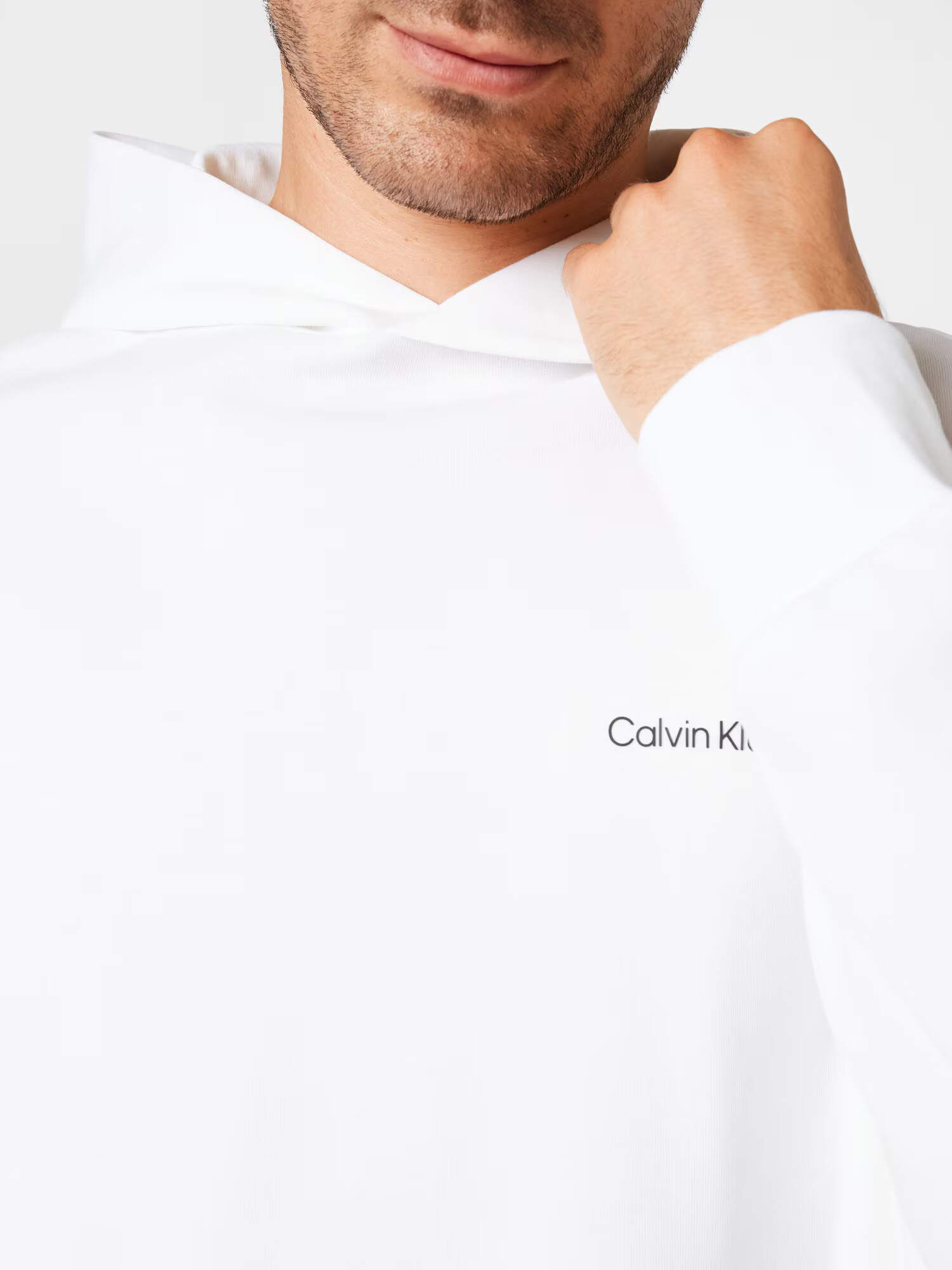 Calvin Klein Majica črna / bela - Pepit.si