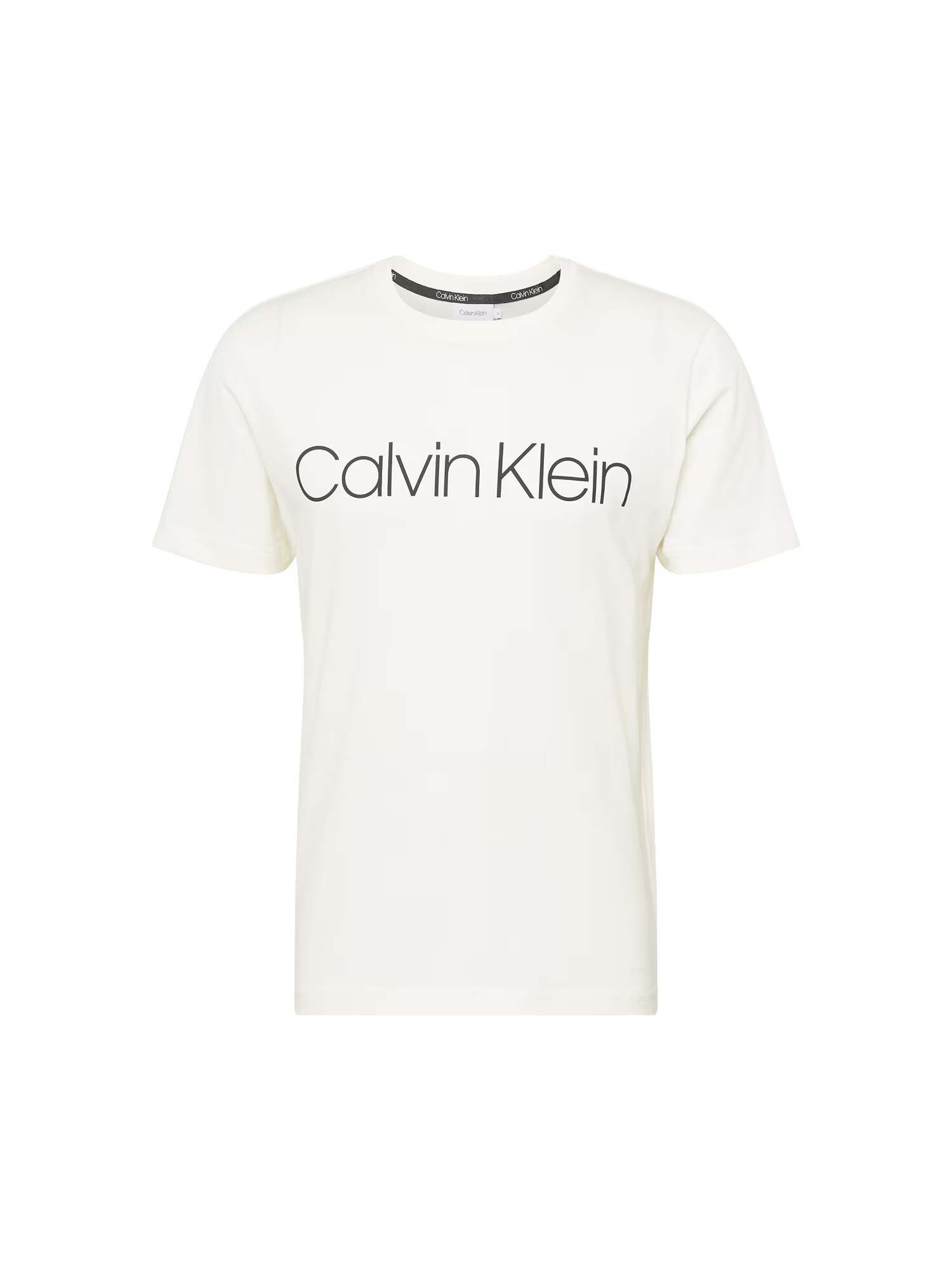 Calvin Klein Majica kremna / črna - Pepit.si