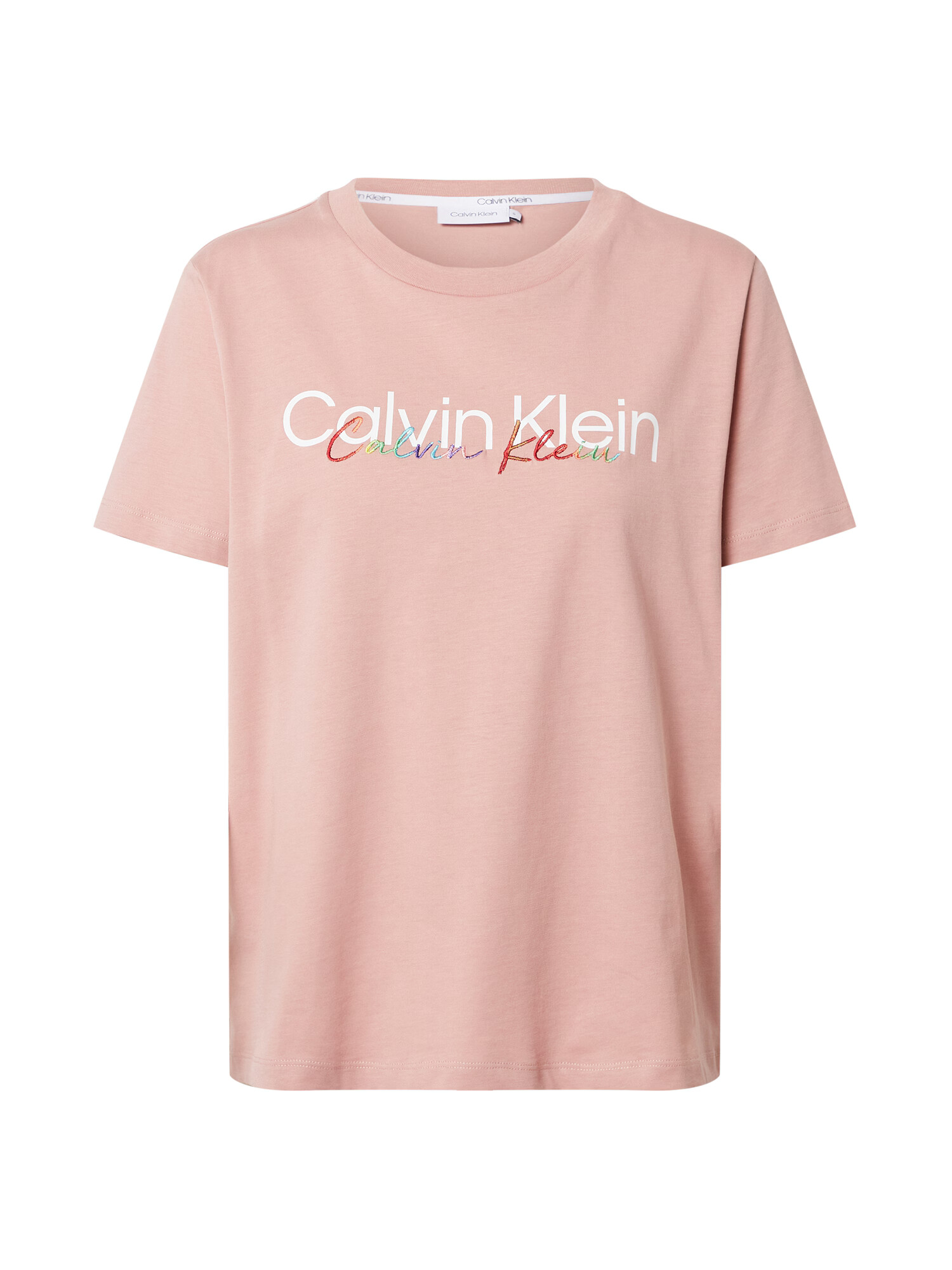 Calvin Klein Majica 'PRIDE' roza / mešane barve - Pepit.si