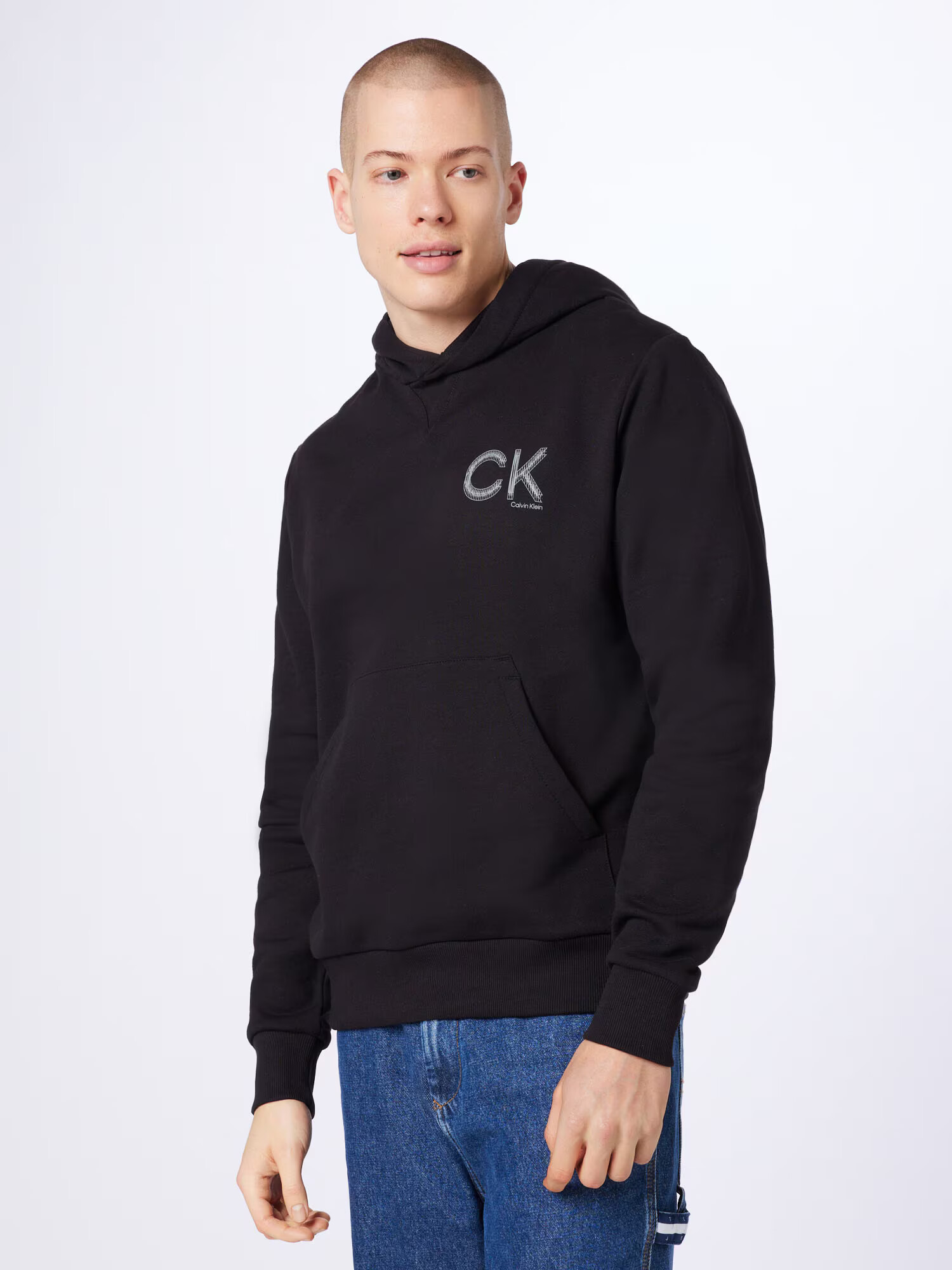 Calvin Klein Majica siva / črna - Pepit.si