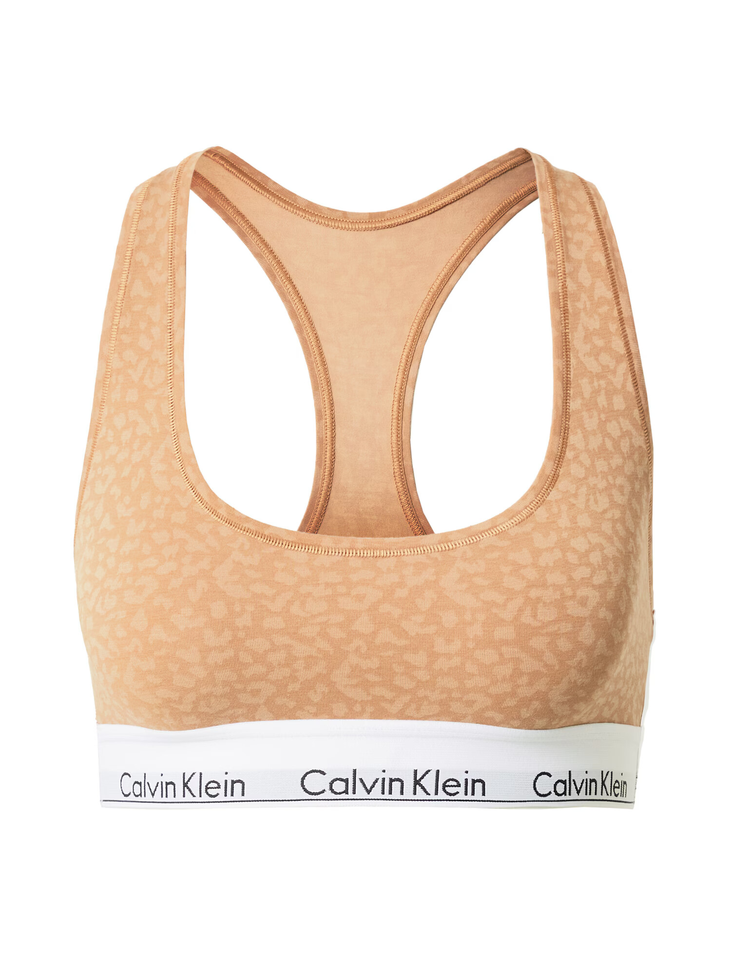 Calvin Klein Underwear Nedrček pesek / kari / črna / bela - Pepit.si