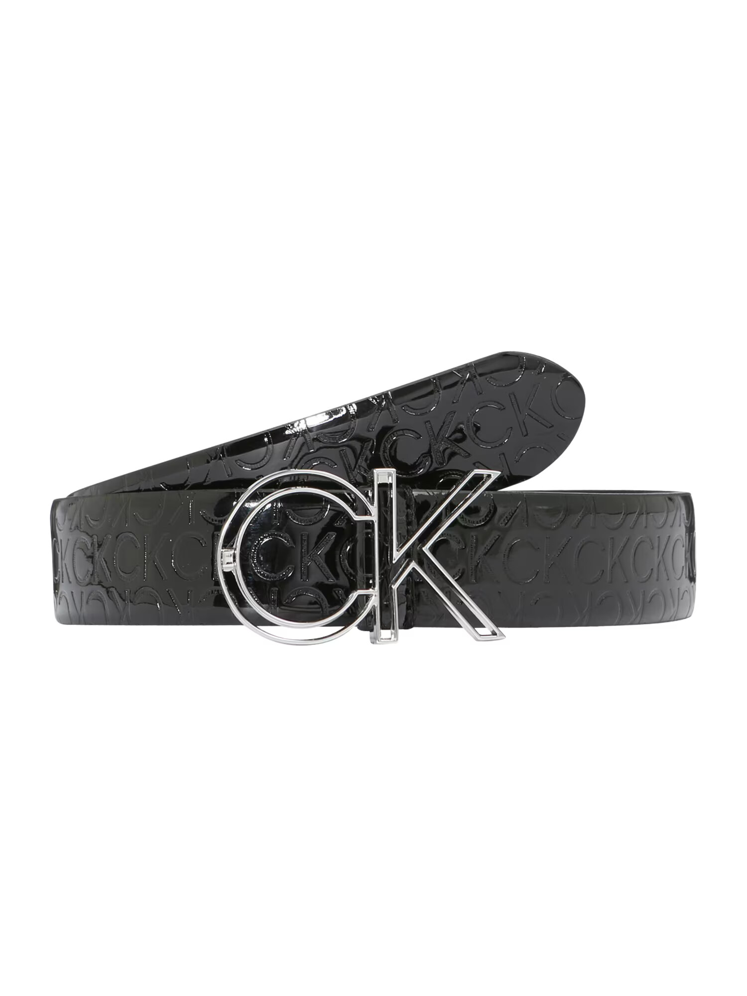 Calvin Klein Pas 'Frame' črna - Pepit.si